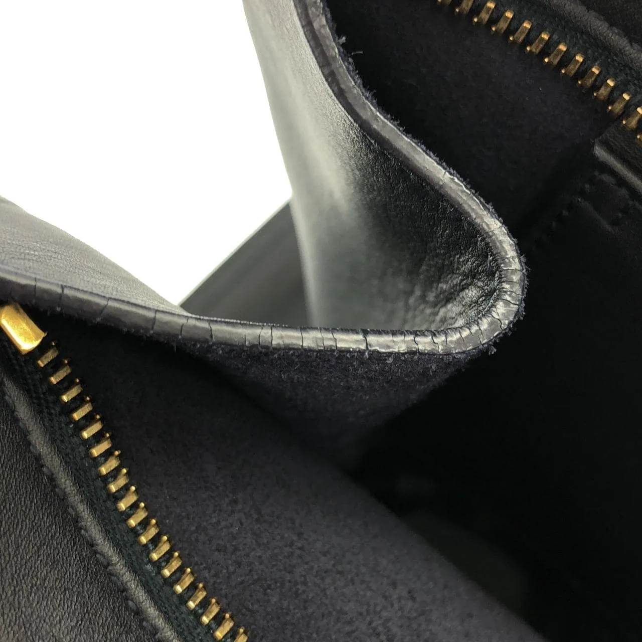 SAINT LAURENT 311210 BJ50J Handbag 金色 中古品A - 縮圖 5