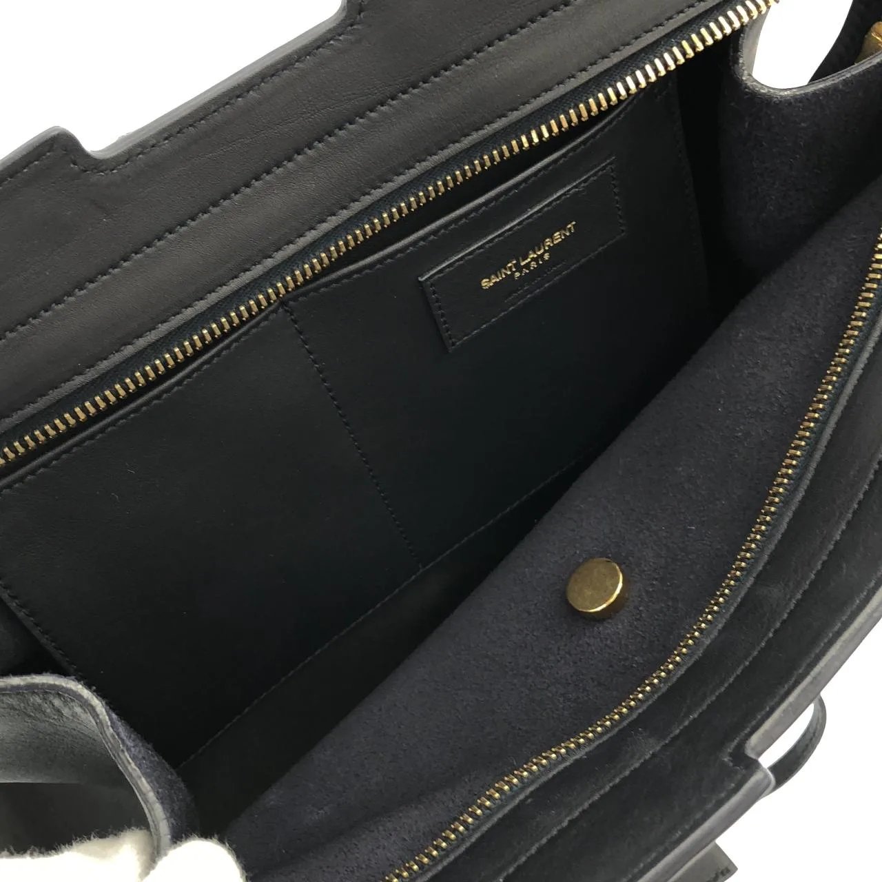 SAINT LAURENT 311210 BJ50J Handbag 金色 中古品A - 縮圖 9