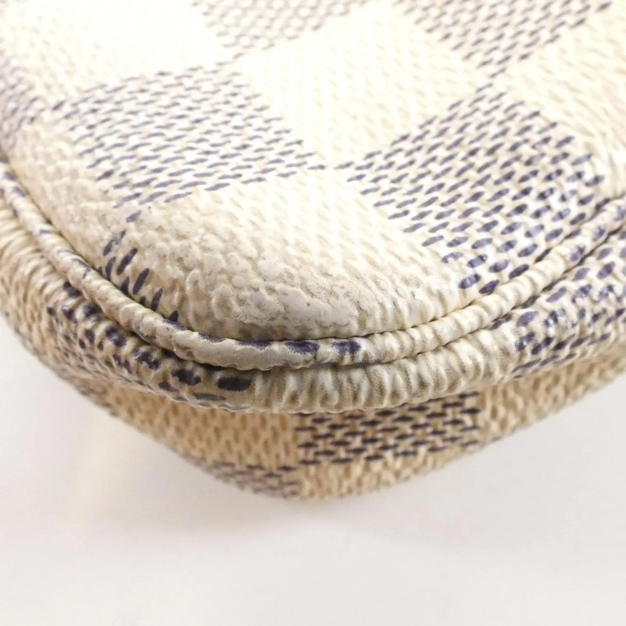 LOUIS VUITTON Pochette N58010 Pochette Damier 黑色 Damier 中古品B - 縮圖 2