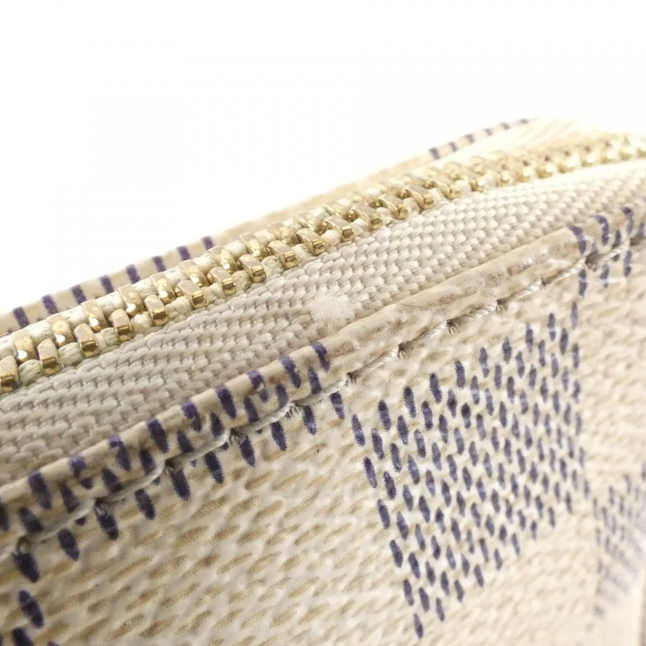 LOUIS VUITTON Pochette N58010 Pochette Damier 黑色 Damier 中古品B - 縮圖 3