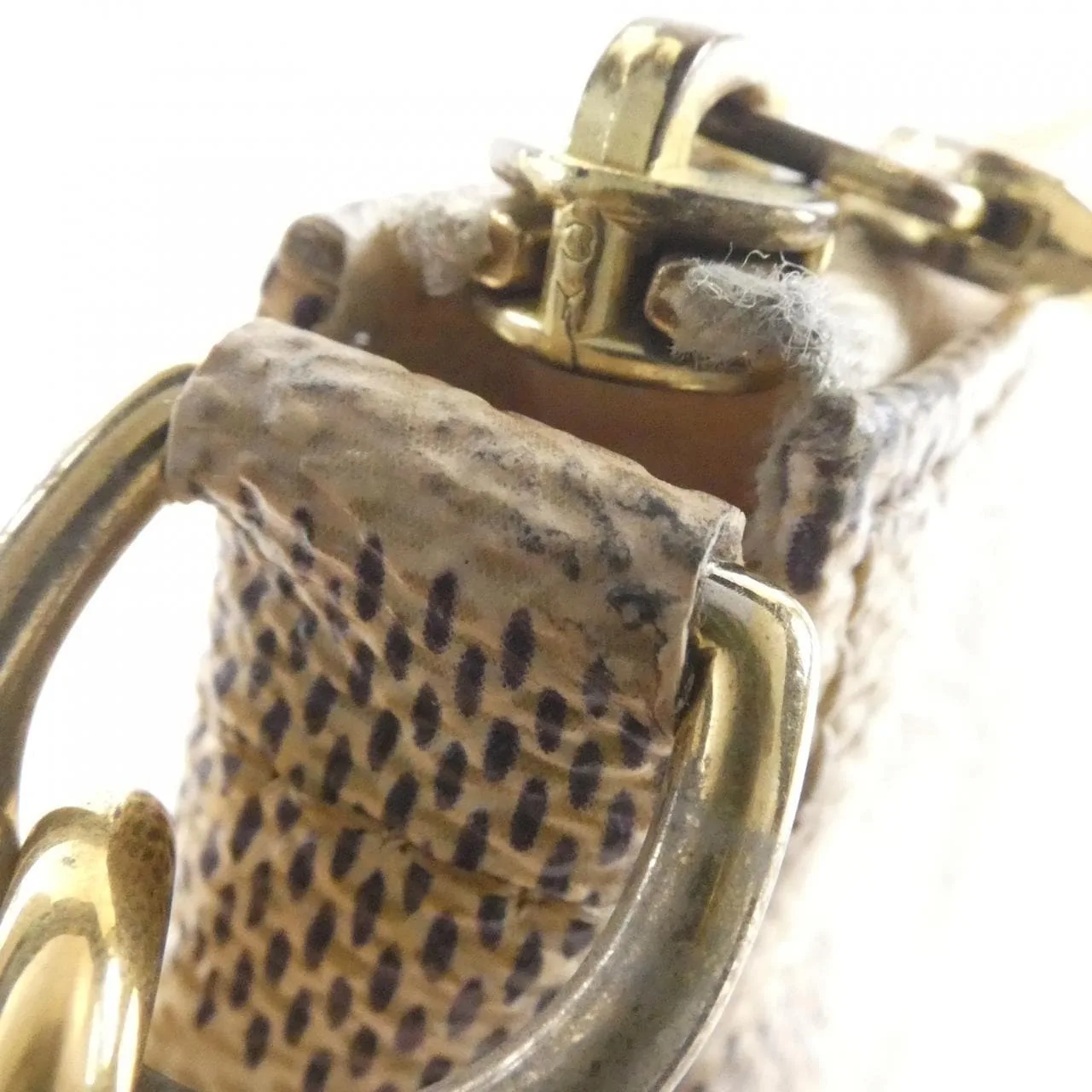 LOUIS VUITTON Pochette N58010 Pochette Damier 黑色 Damier 中古品B - 縮圖 4