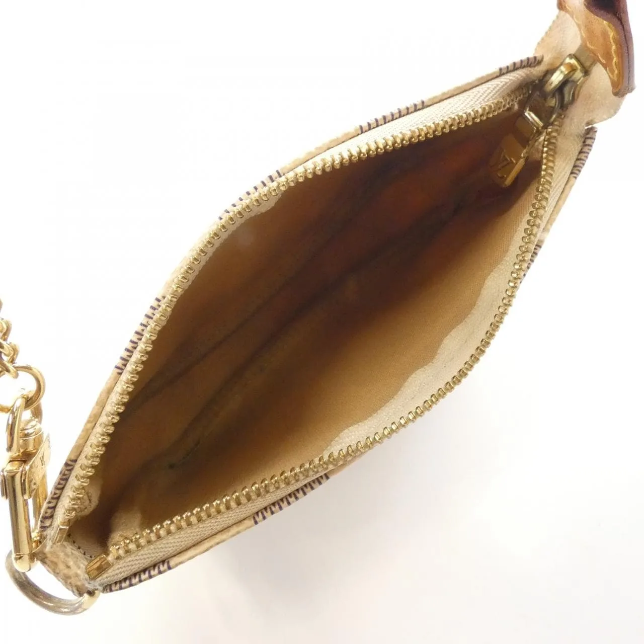 LOUIS VUITTON Pochette N58010 Pochette Damier 黑色 Damier 中古品B - 縮圖 8