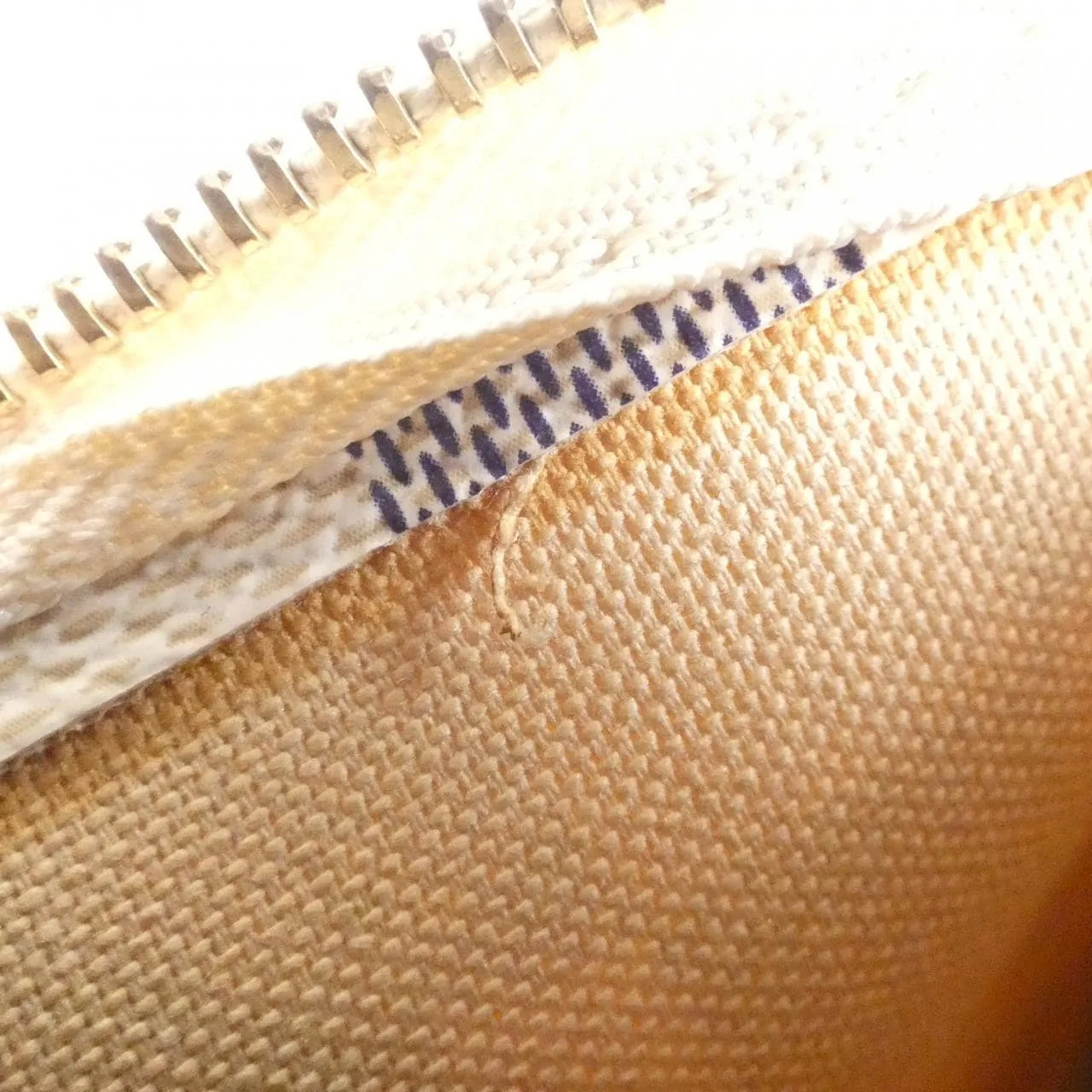 LOUIS VUITTON Pochette N58010 Pochette Damier 黑色 Damier 中古品B - 縮圖 9