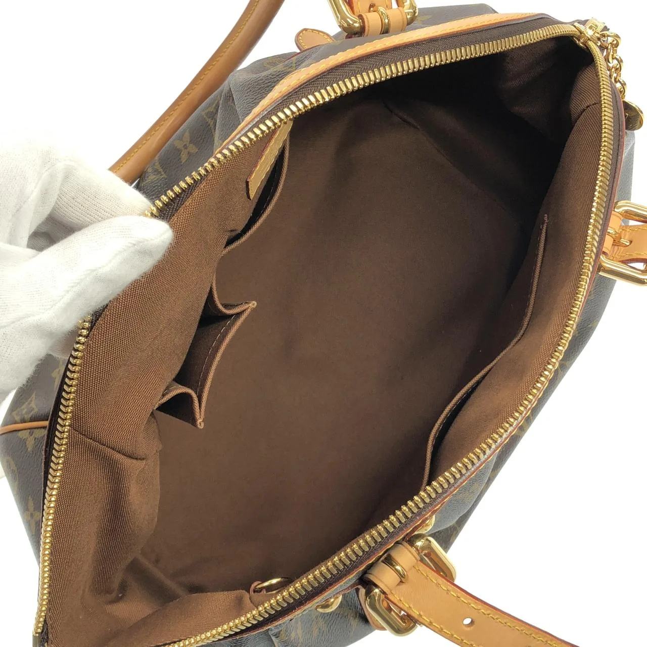 LOUIS VUITTON M40144 Shoulder Monogram 黑色 Monogram 中古品A - 縮圖 8