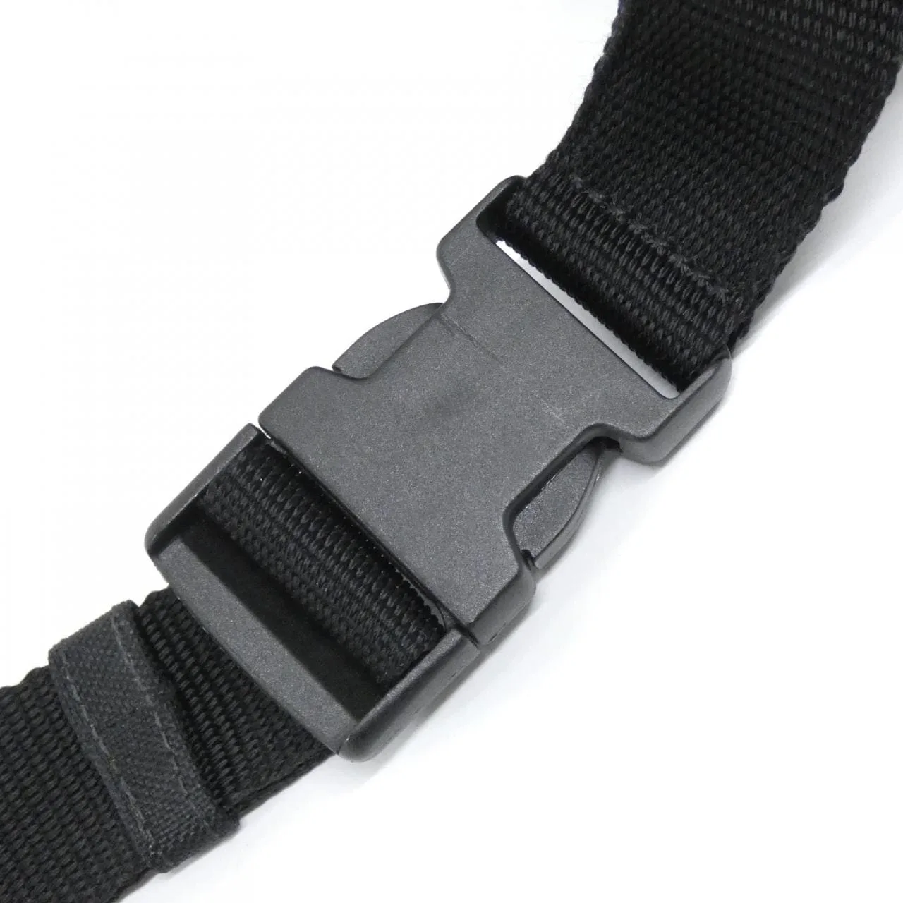 BALENCIAGA 482389 Belt Nylon 黑色 尼龍 中古品B - 縮圖 8