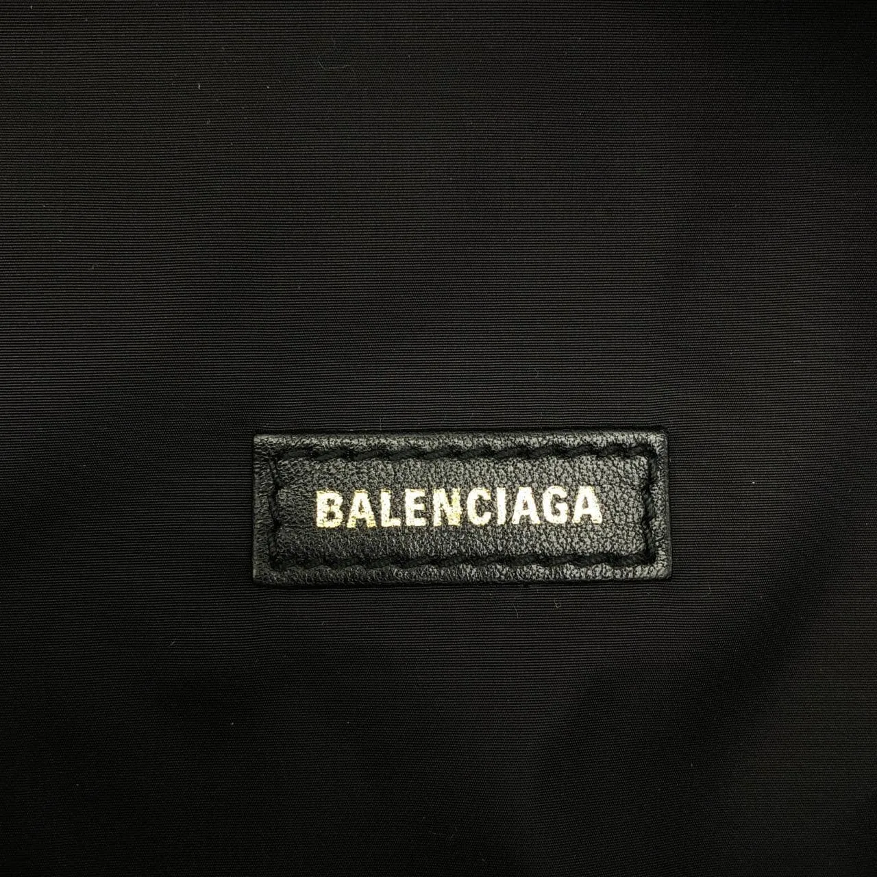 BALENCIAGA 533009 9MIAN Belt Nylon 黑色 尼龍 中古品A - 縮圖 7