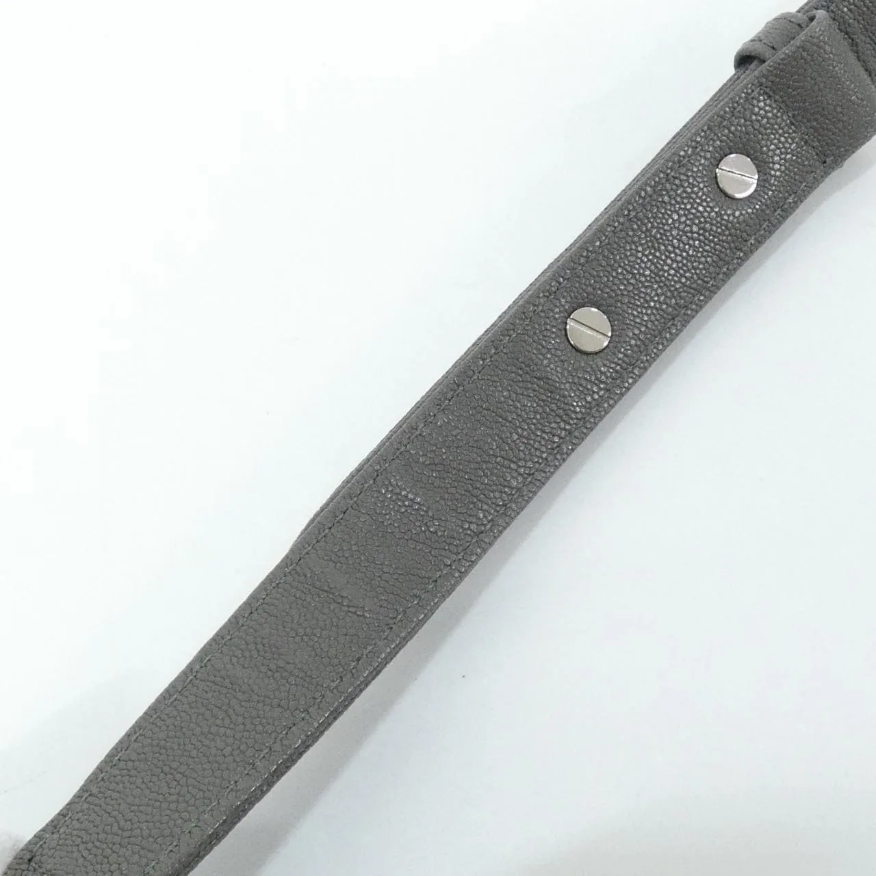 CHANEL Boy Chanel 67085 Shoulder Grained Calfskin Grey Grained Calfskin Rank A - Thumbnail 5