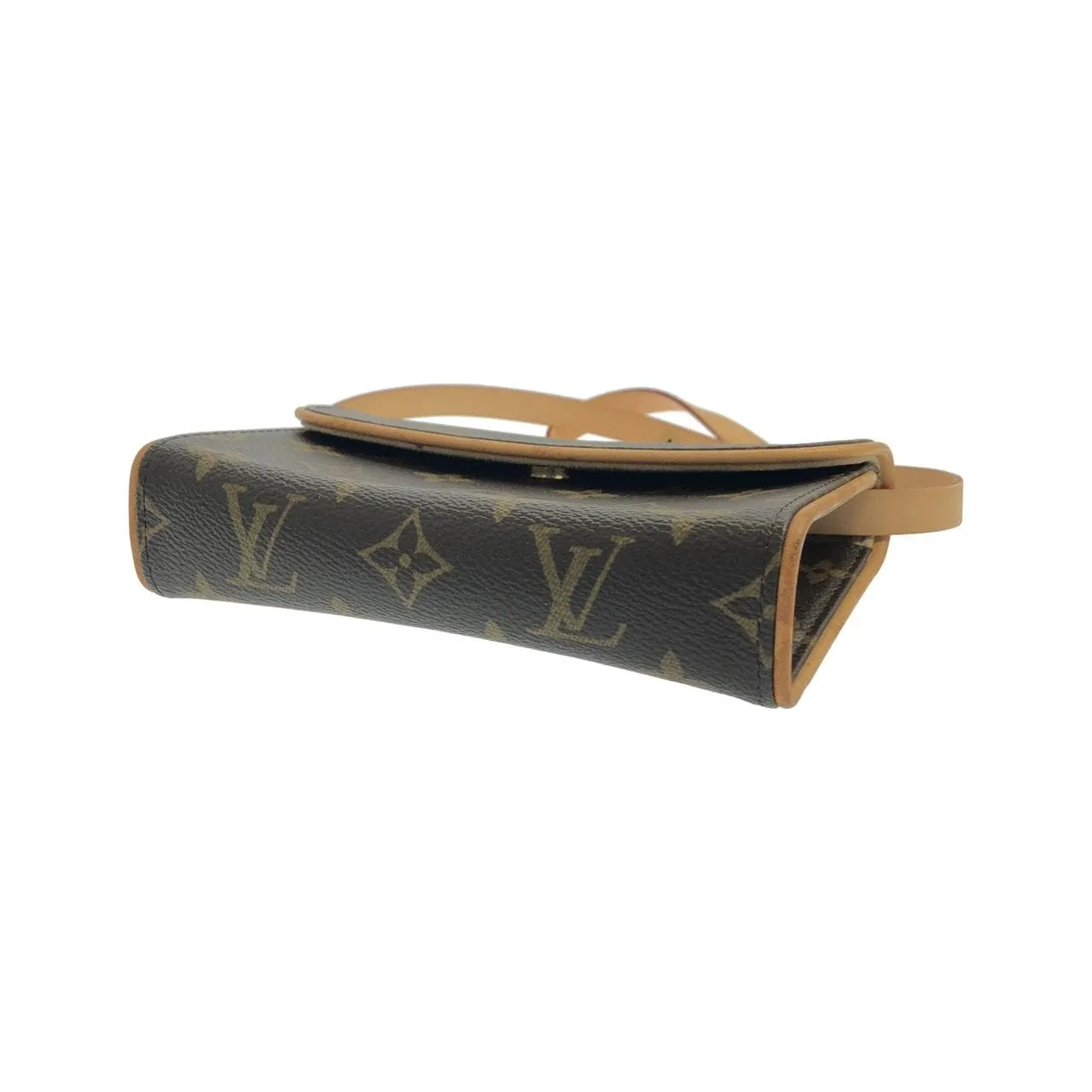 LOUIS VUITTON Pochette M51855+M67304 Belt Monogram 黑色 Monogram 中古品A - 縮圖 3