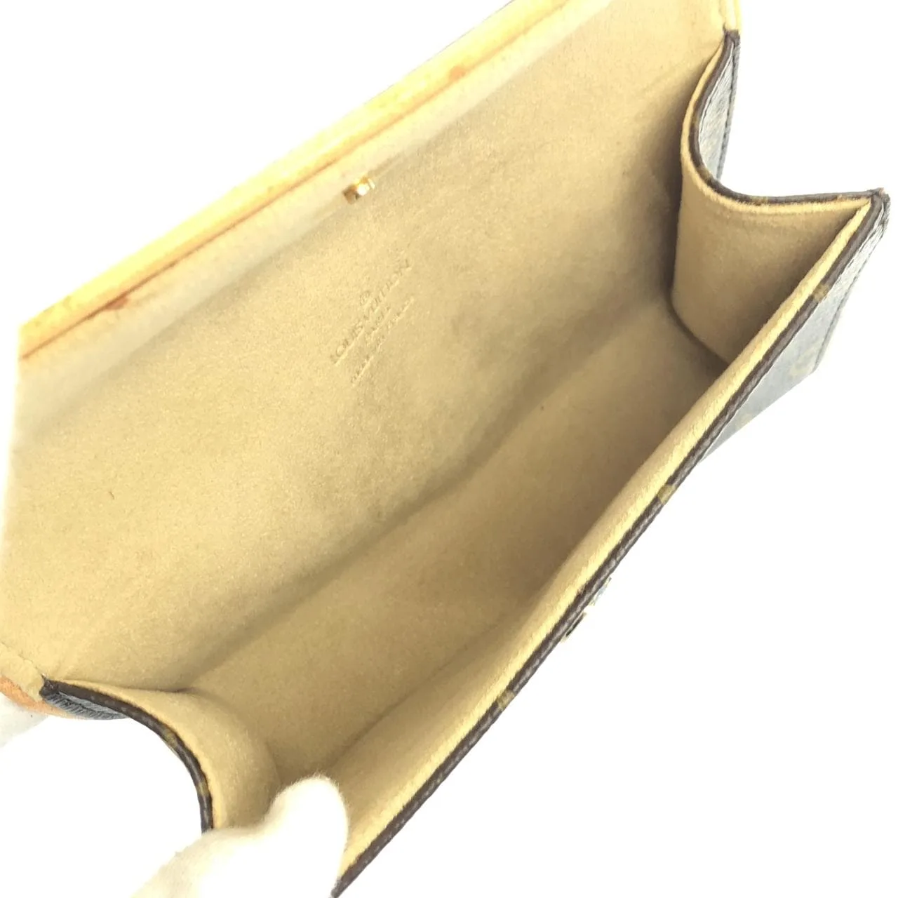 LOUIS VUITTON Pochette M51855+M67304 Belt Monogram 黑色 Monogram 中古品A - 縮圖 7