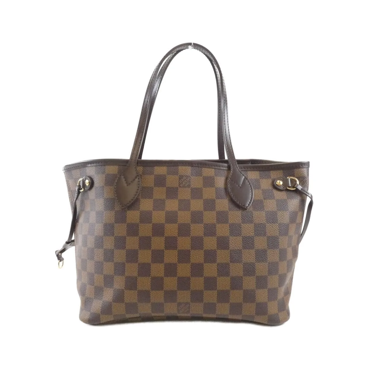 LOUIS VUITTON Neverfull N51109 Tote Damier Black