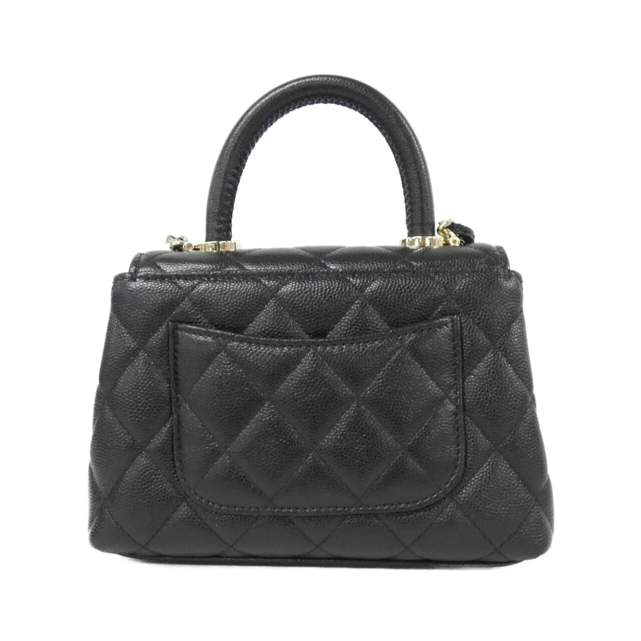 CHANEL AP4244 Wallet Grained Calfskin 黑色 荔枝紋牛皮 中古品A - 縮圖 2