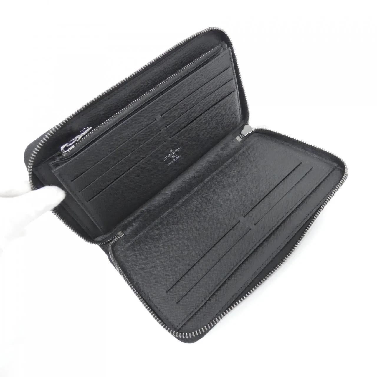 LOUIS VUITTON Eclipse M82081 Wallet Monogram Black Monogram Rank A - Thumbnail 7
