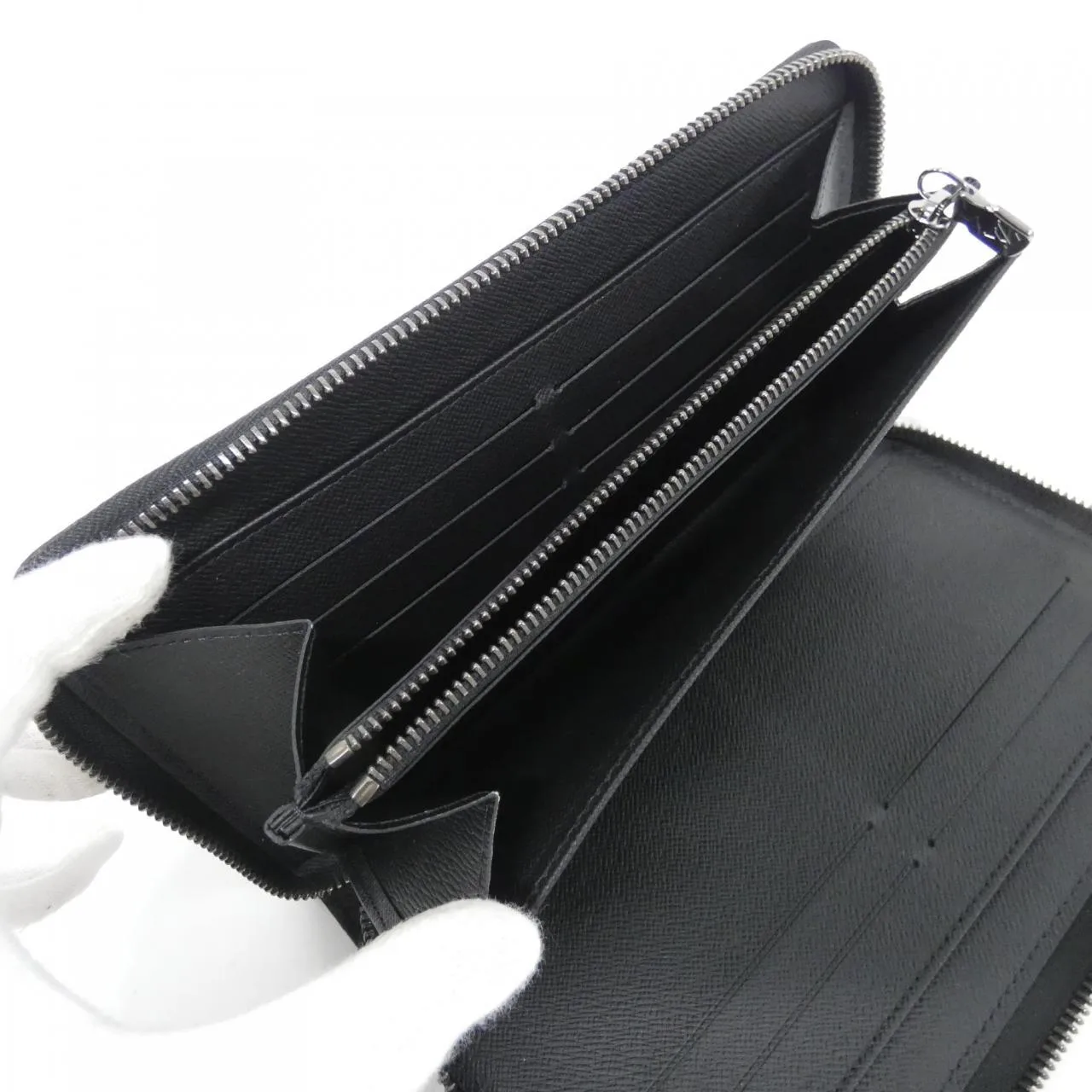 LOUIS VUITTON Eclipse M82081 Wallet Monogram Black Monogram Rank A - Thumbnail 8