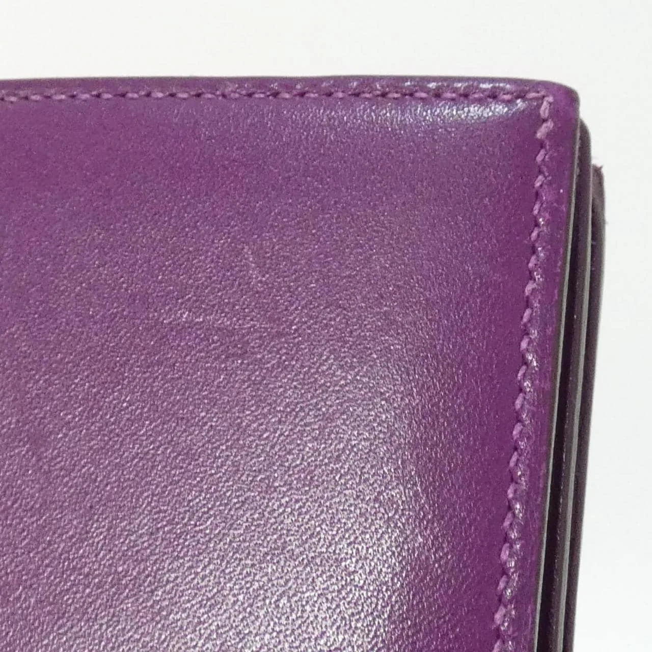 HERMES 067381CK Wallet 藍色 中古品B - 縮圖 6