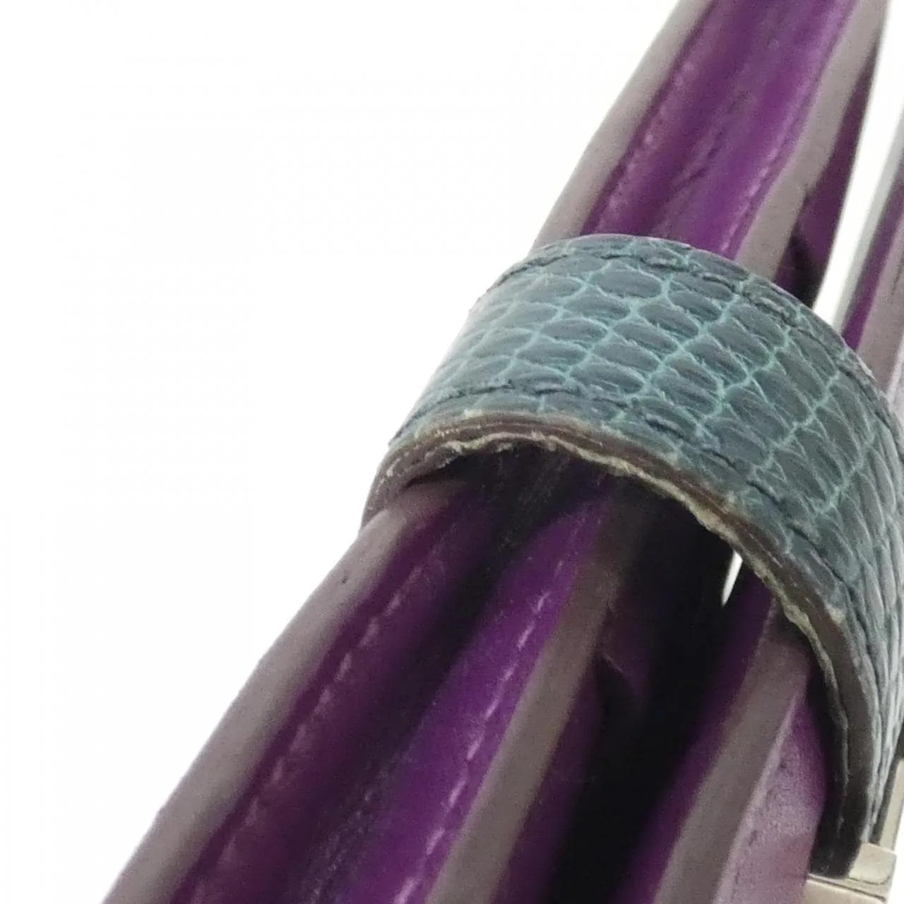 HERMES 067381CK Wallet 藍色 中古品B - 縮圖 7