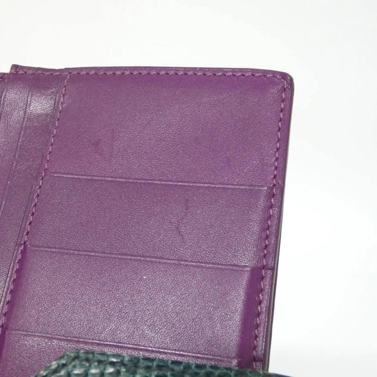 HERMES 067381CK Wallet 藍色 中古品B - 縮圖 9