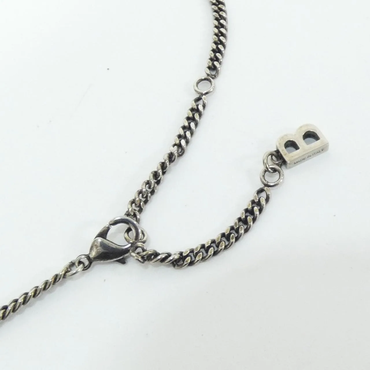 BALENCIAGA 674575 TZ99I Accessories Silver Rank A - Thumbnail 5