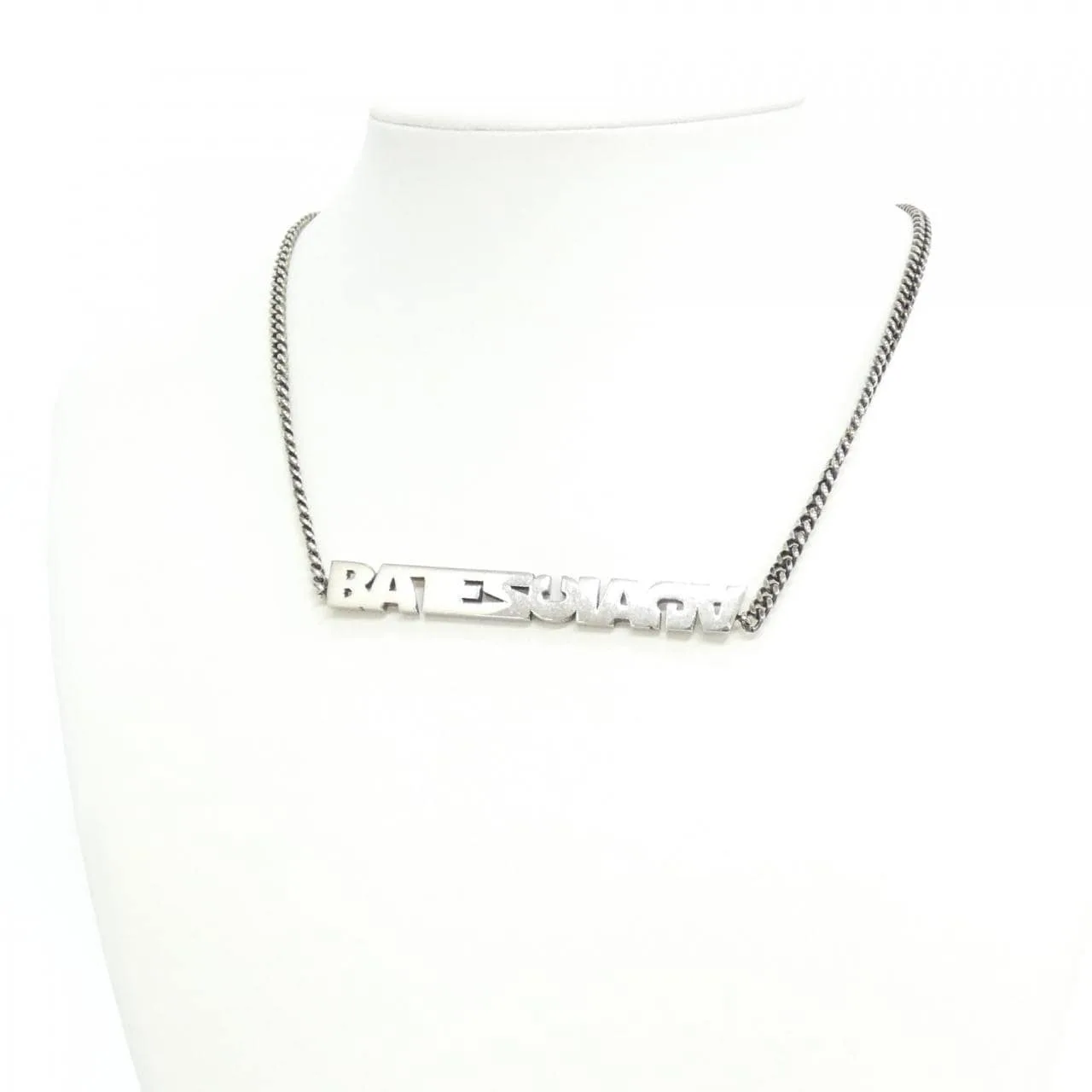 BALENCIAGA 674575 TZ99I Accessories Silver Rank A - Thumbnail 6