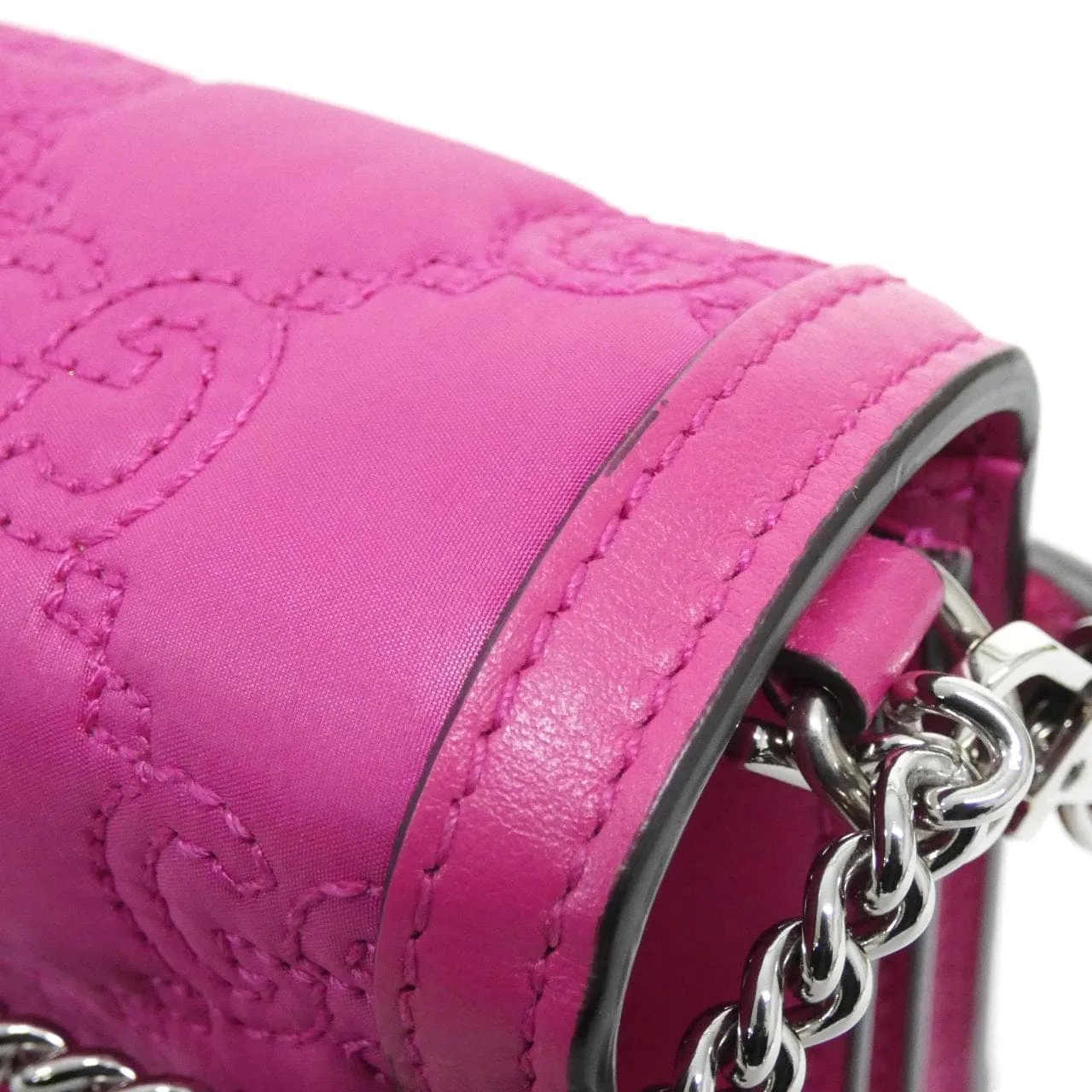 GUCCI 723777 FABK9 Shoulder Nylon Black Nylon Rank A - Thumbnail 5