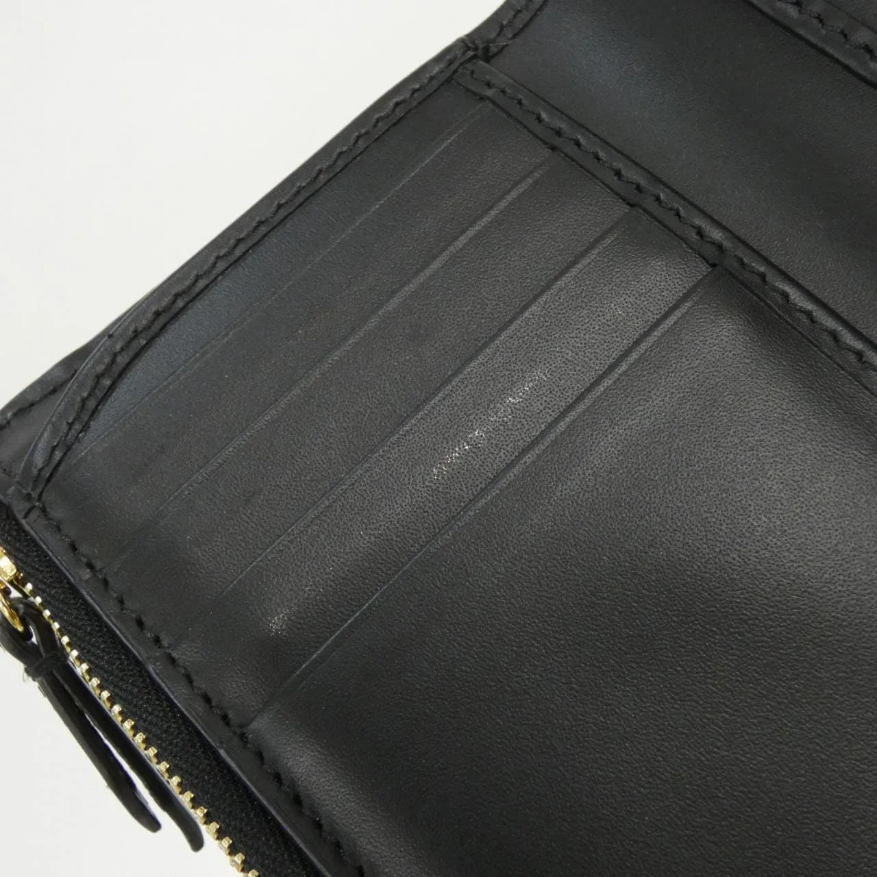 GUCCI 790131 AADLO Wallet Leather Black Leather Rank A - Thumbnail 7