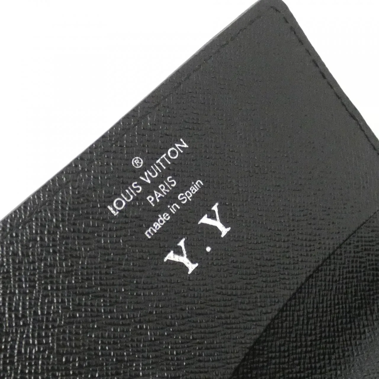 LOUIS VUITTON M30922 Card Case 黑色 中古品A - 縮圖 8
