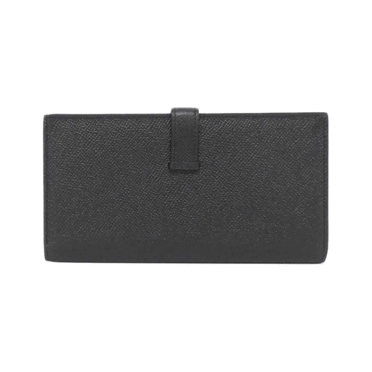 HERMES 039785CK Wallet Epsom Black Epsom Leather Rank A - Thumbnail 2