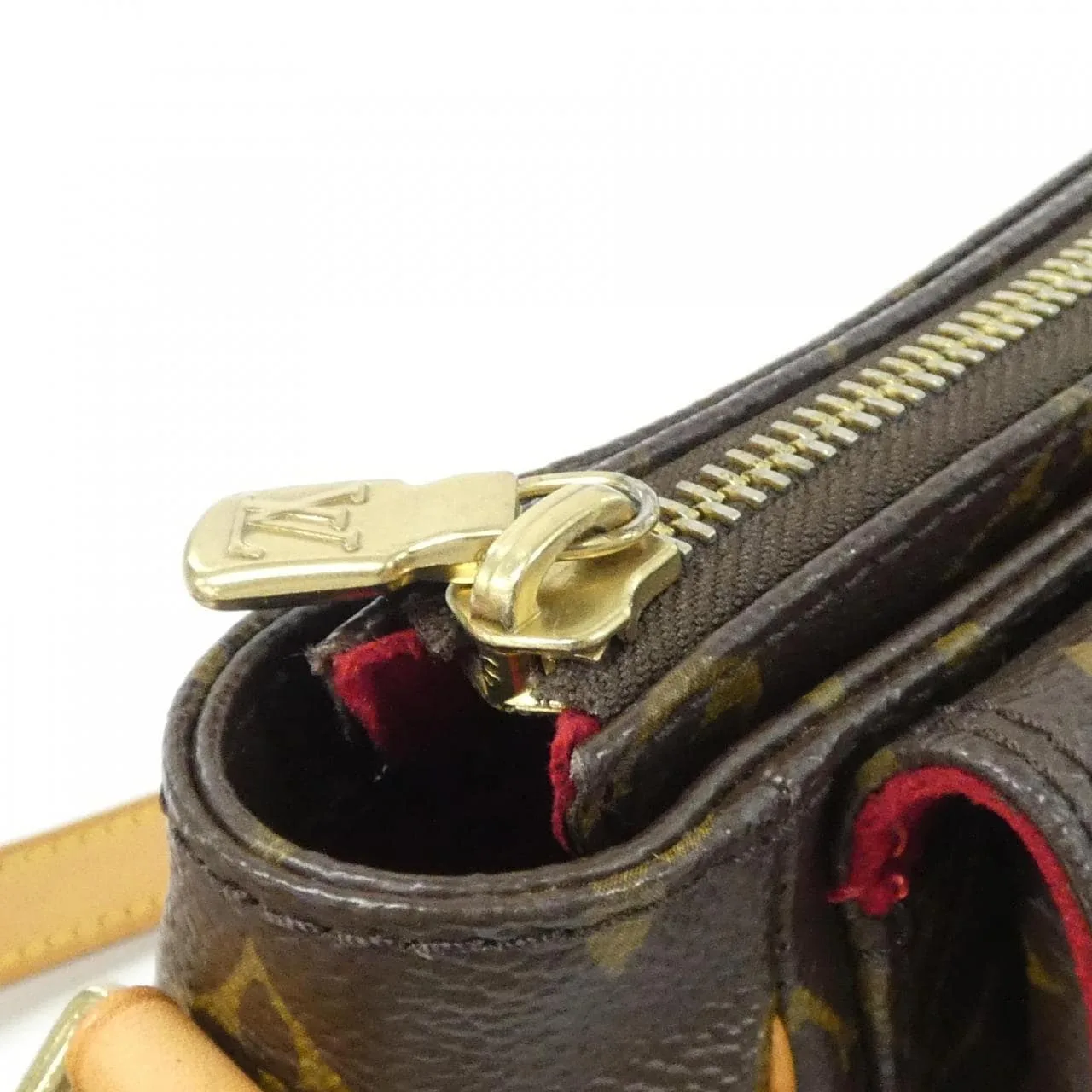 LOUIS VUITTON Viva Cité M51165 Shoulder Monogram 黑色 Monogram 中古品B - 縮圖 4