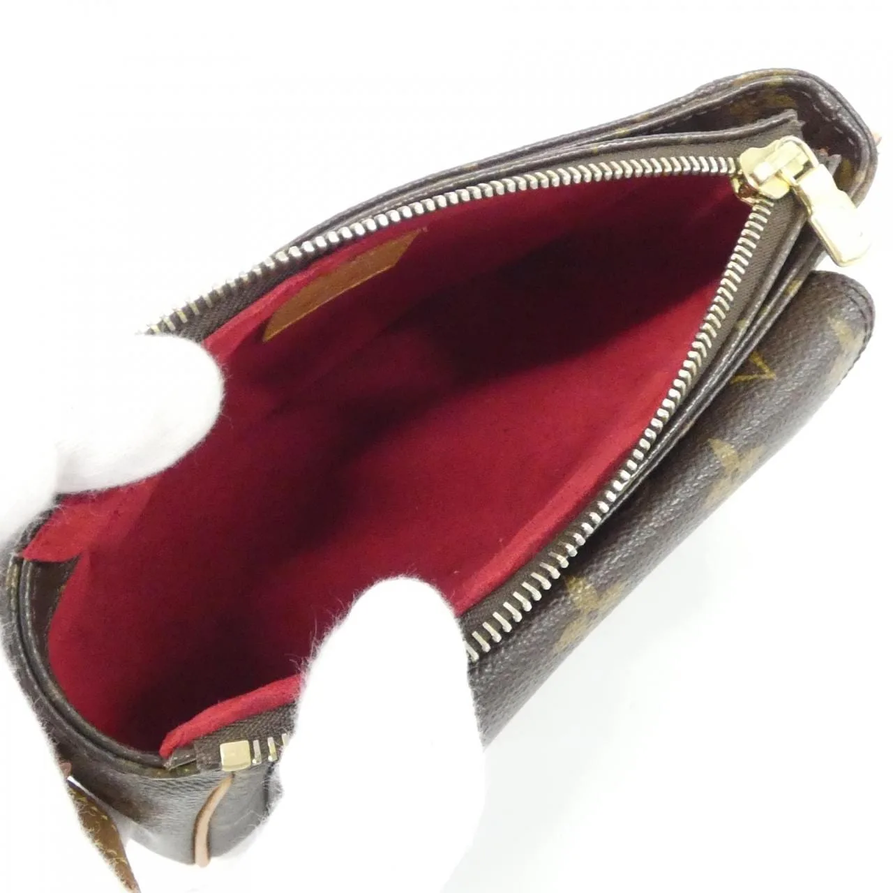 LOUIS VUITTON Viva Cité M51165 Shoulder Monogram 黑色 Monogram 中古品B - 縮圖 8