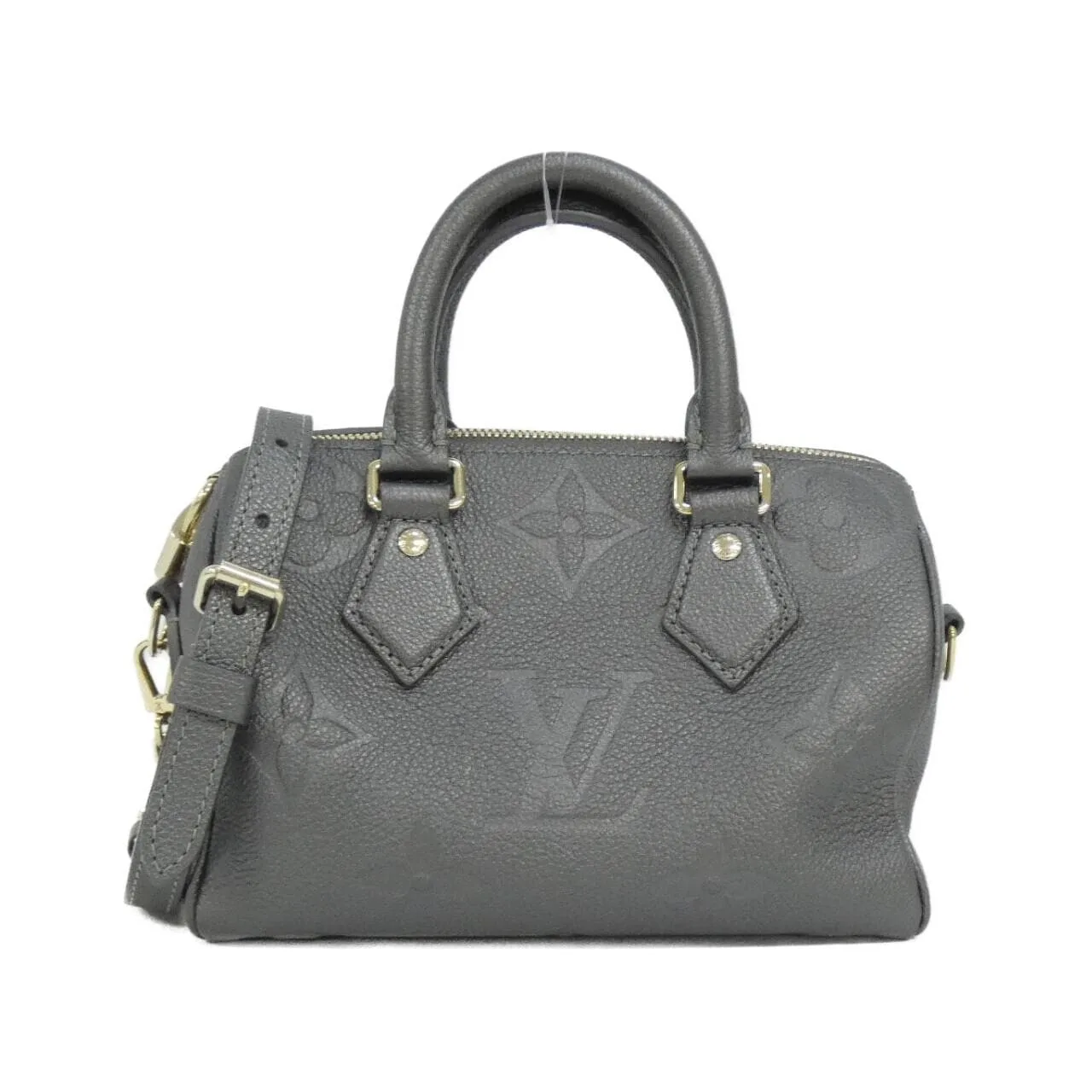 LOUIS VUITTON Speedy M12013 Boston Monogram Black