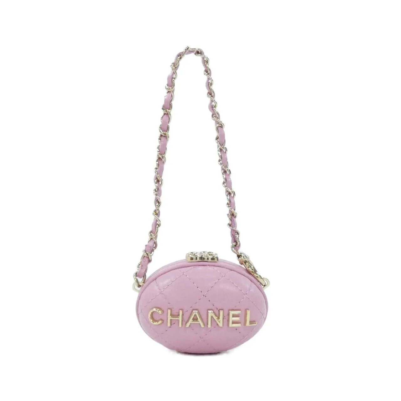 CHANEL AP4946 Key Case Lambskin Pink