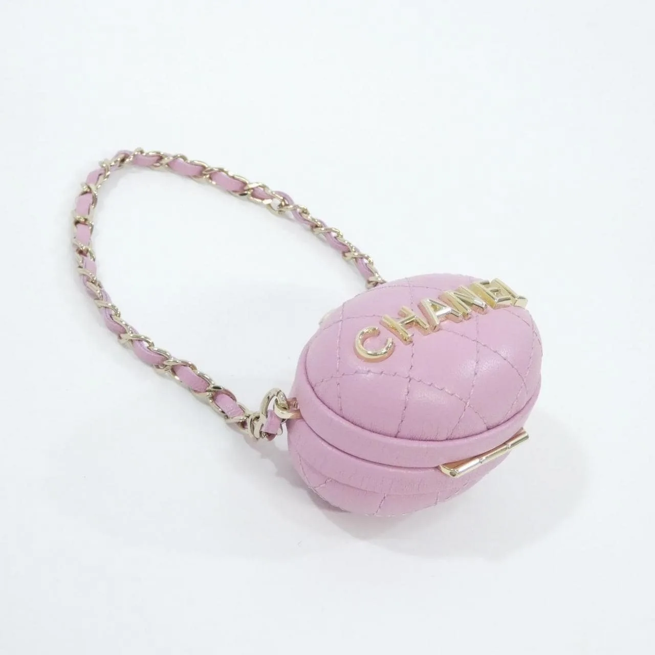 CHANEL AP4946 Key Case Lambskin Pink Lambskin Unused - Thumbnail 3