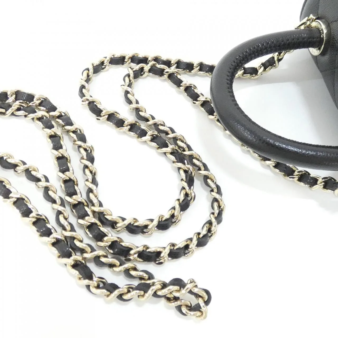 CHANEL AP4244 Wallet Grained Calfskin Black Grained Calfskin Rank A - Thumbnail 5