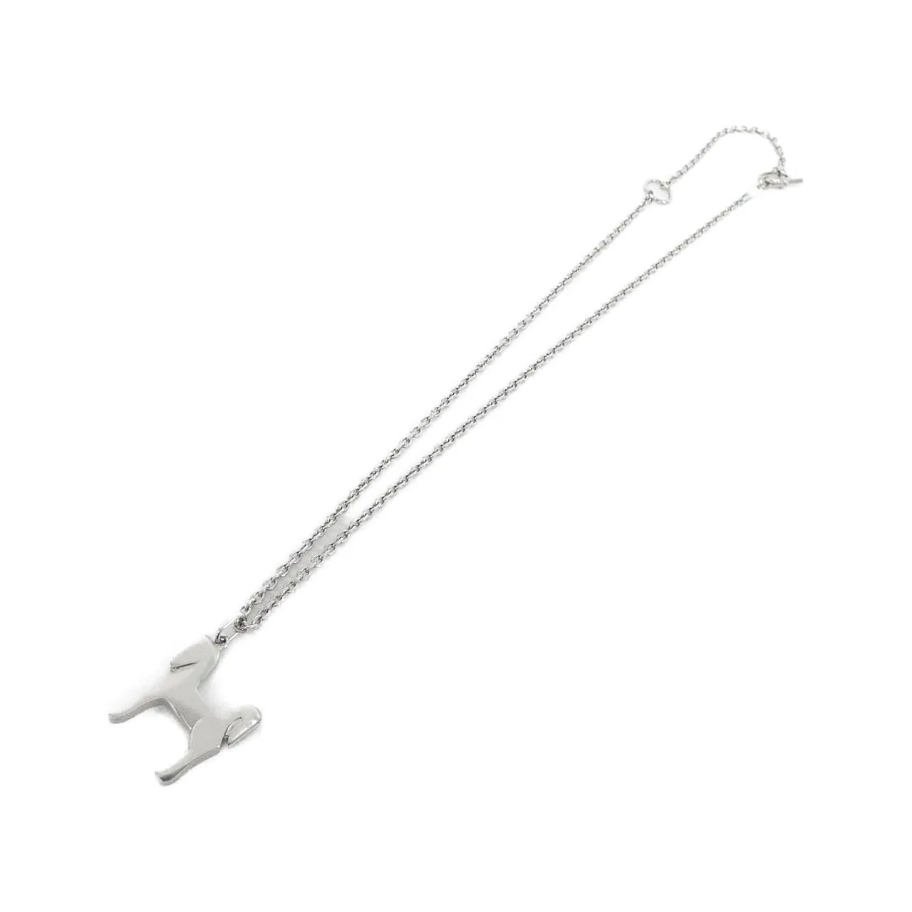 HERMES 077298FB Accessories Silver Rank A - Thumbnail 2