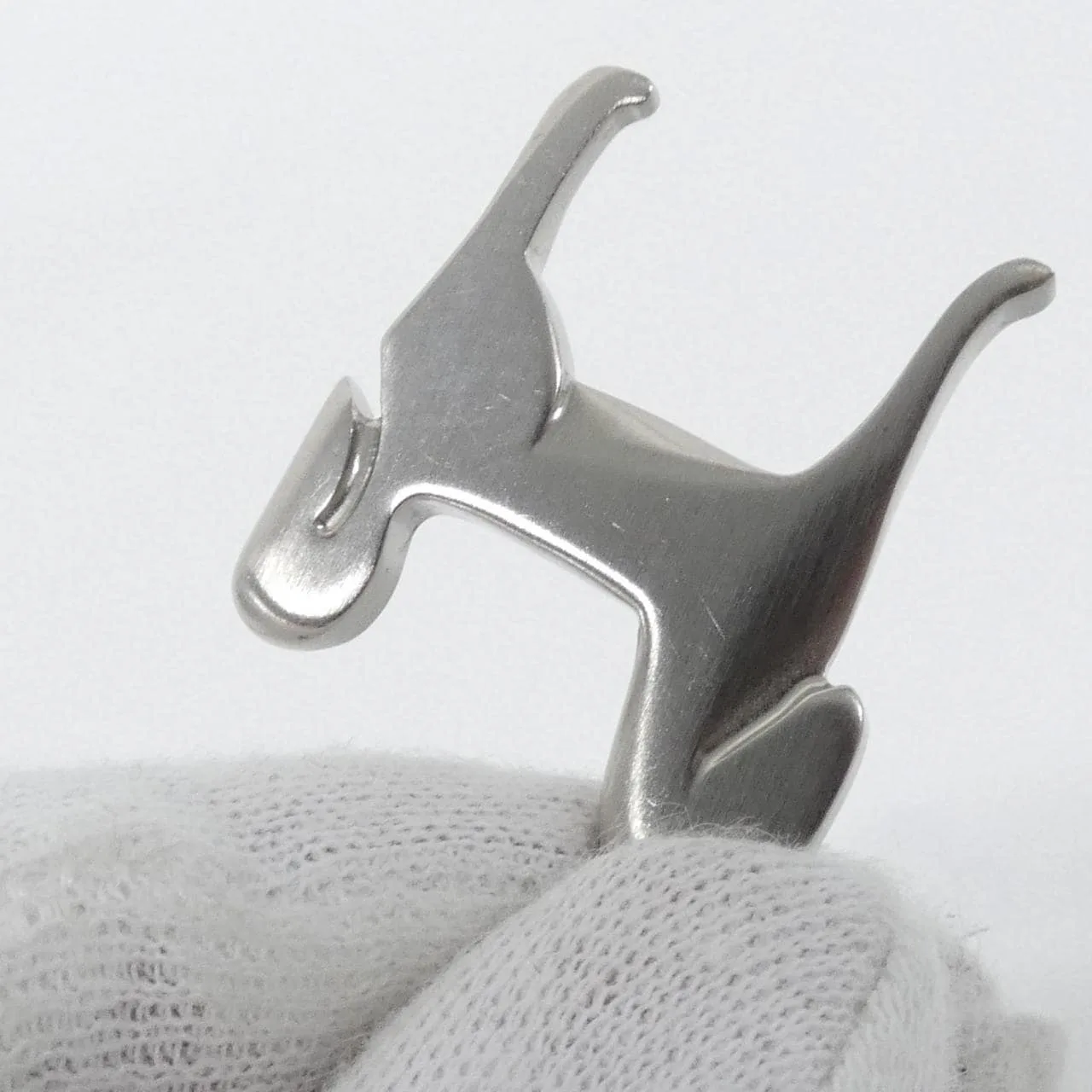 HERMES 077298FB Accessories Silver Rank A - Thumbnail 3