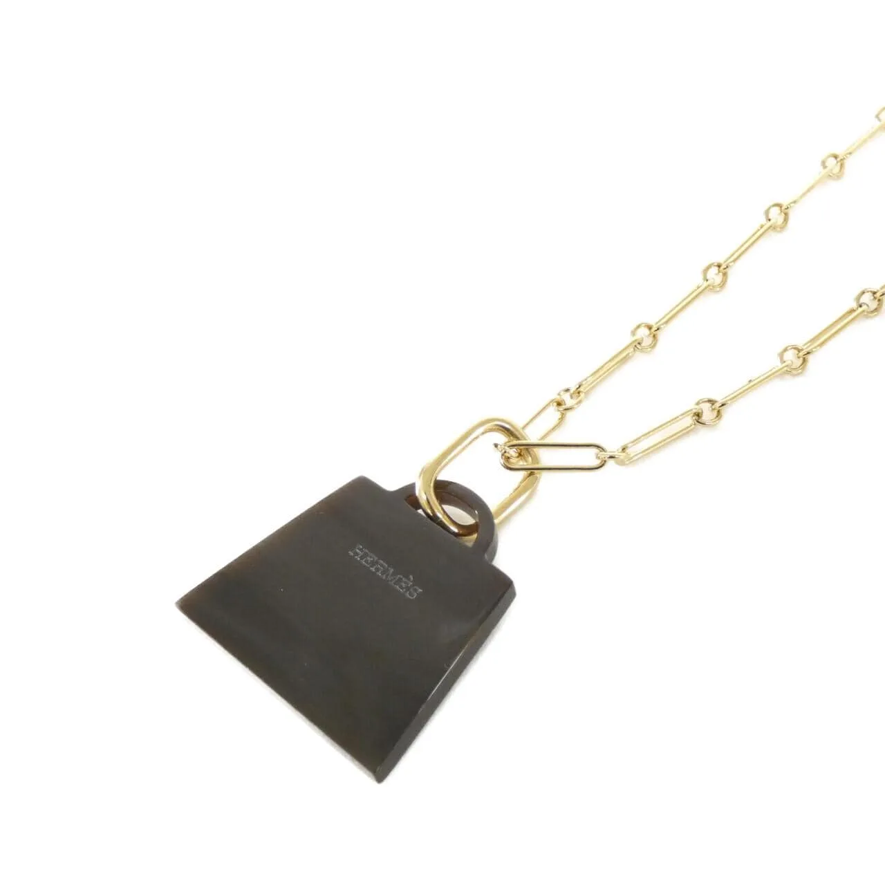 HERMES Kelly 057030FD Accessories Brown Rank A - Thumbnail 3