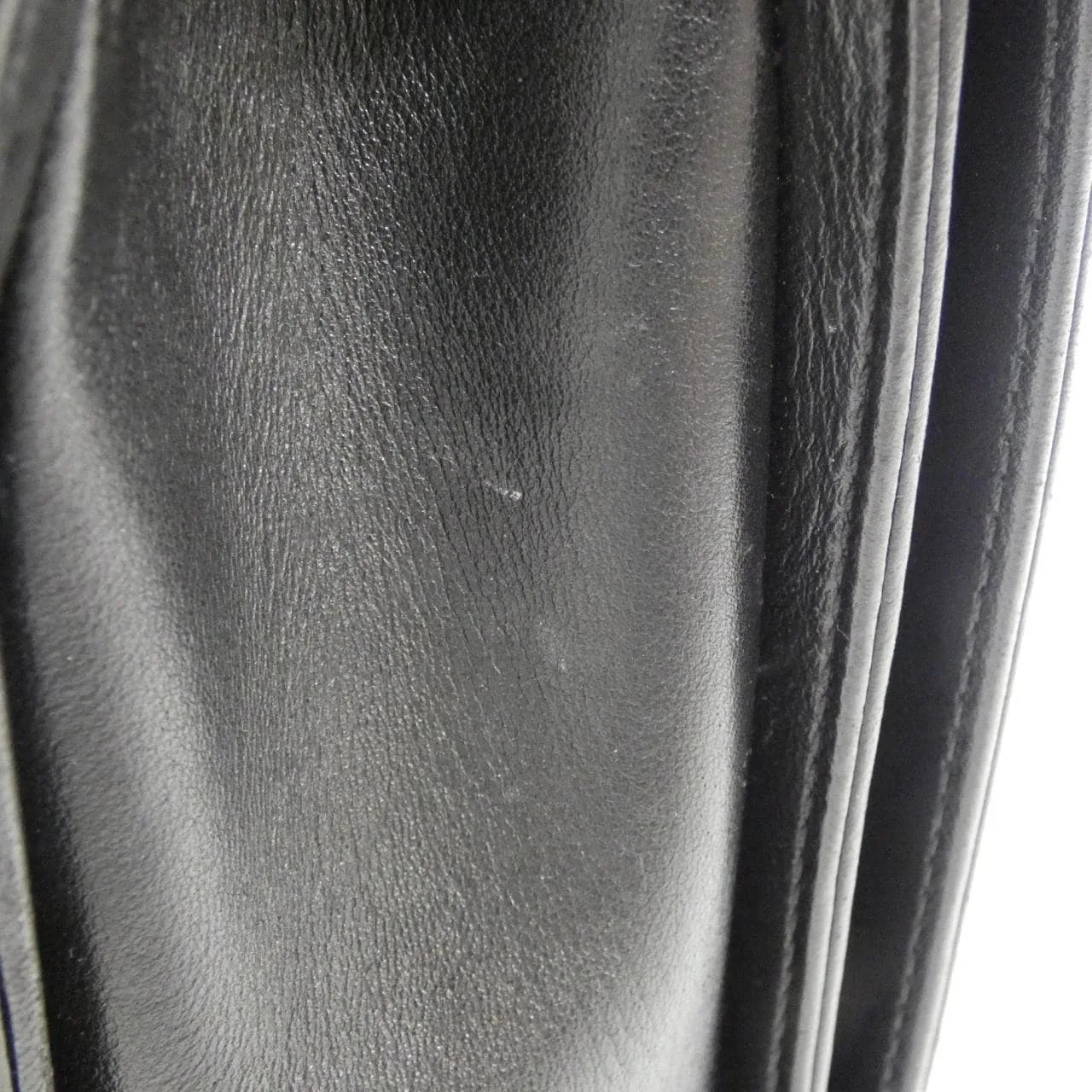 CHANEL Boy Chanel 92193 Shoulder Lambskin Black Lambskin Rank B - Thumbnail 5