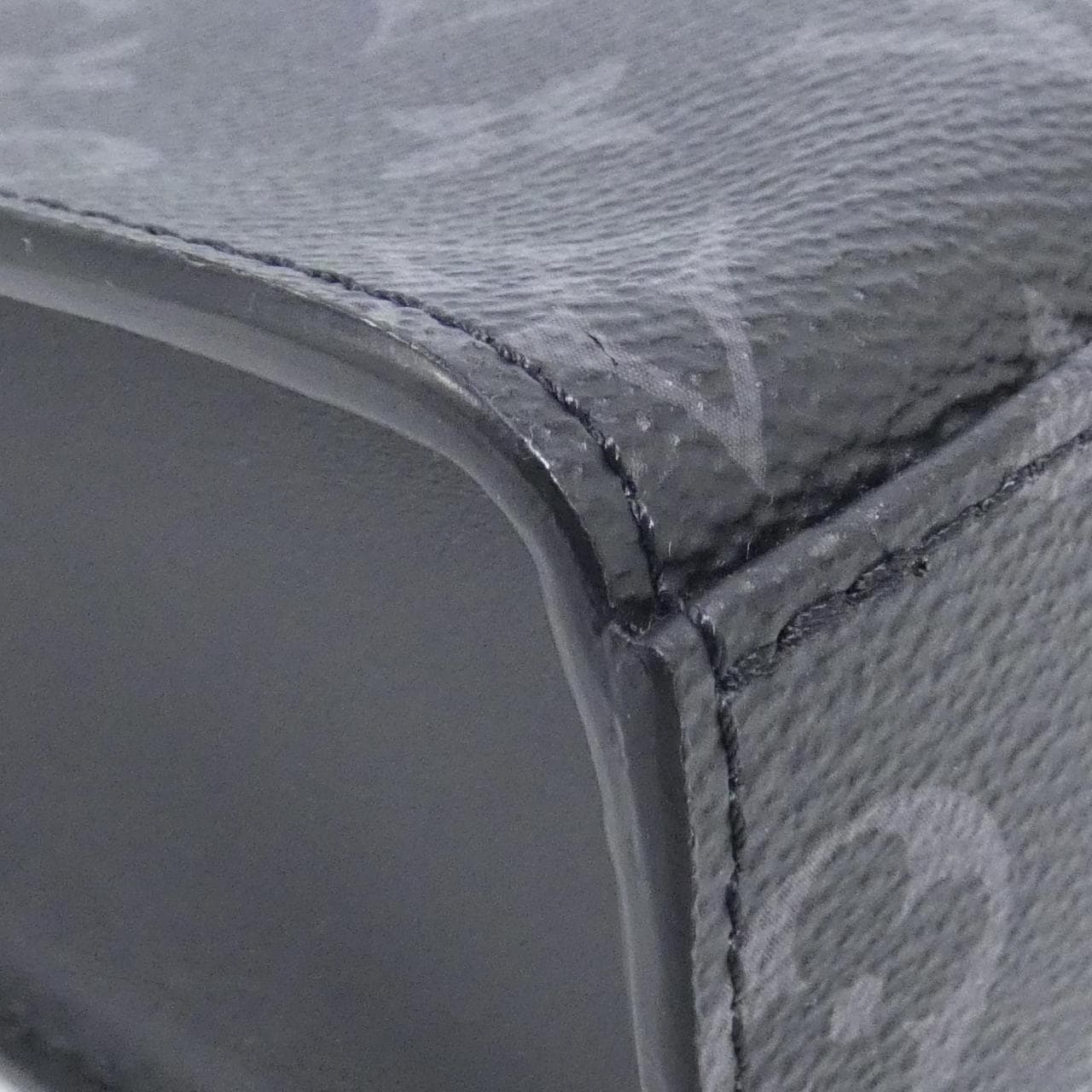 LOUIS VUITTON Eclipse M46098 Handbag Monogram 黑色 Monogram 中古品A - 縮圖 3