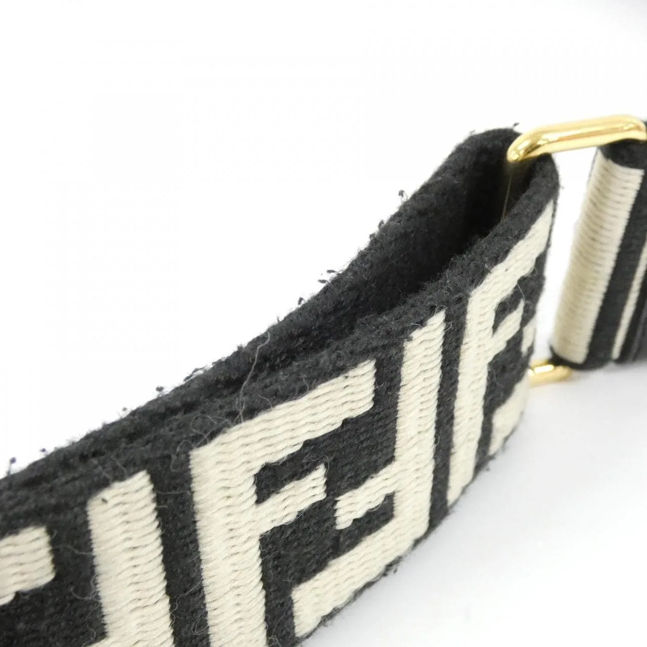FENDI 8AV386 AJPE Wallet Canvas Black Canvas Rank A - Thumbnail 4