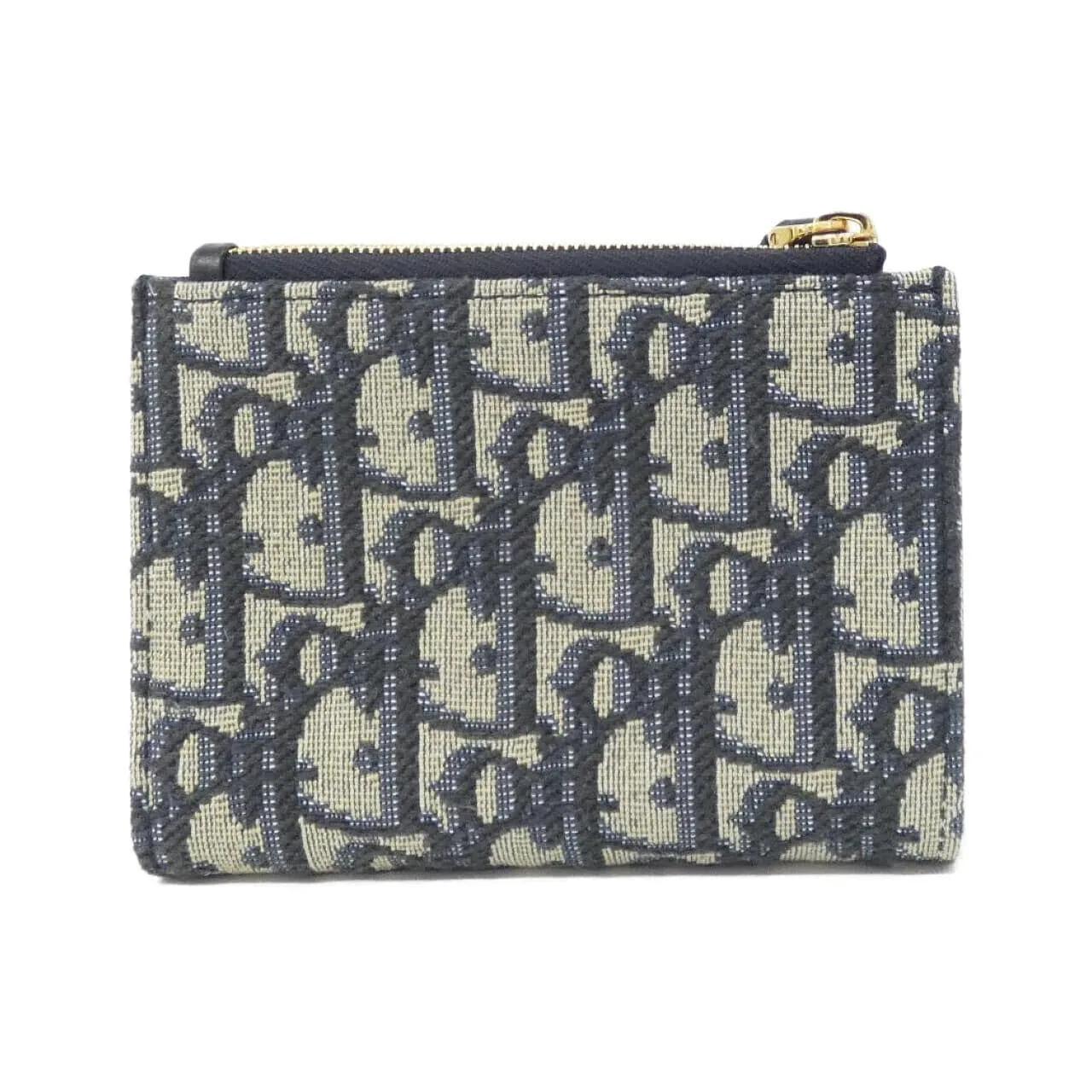 DIOR 30 Montaigne S2197UTZQ Wallet Canvas Black Canvas Rank A - Thumbnail 2