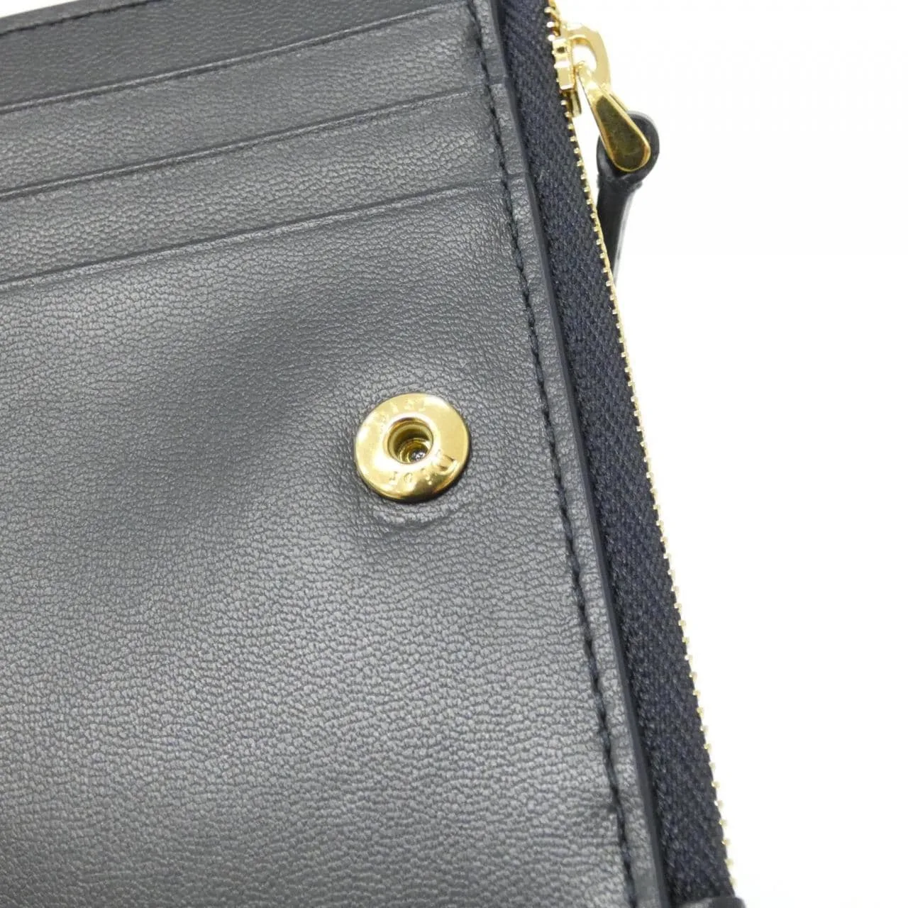 DIOR 30 Montaigne S2197UTZQ Wallet Canvas Black Canvas Rank A - Thumbnail 6