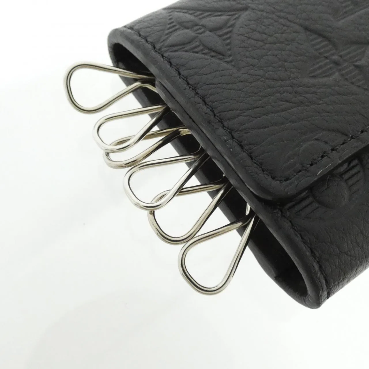 LOUIS VUITTON M14825 Key Case Monogram Black Monogram Rank A - Thumbnail 2