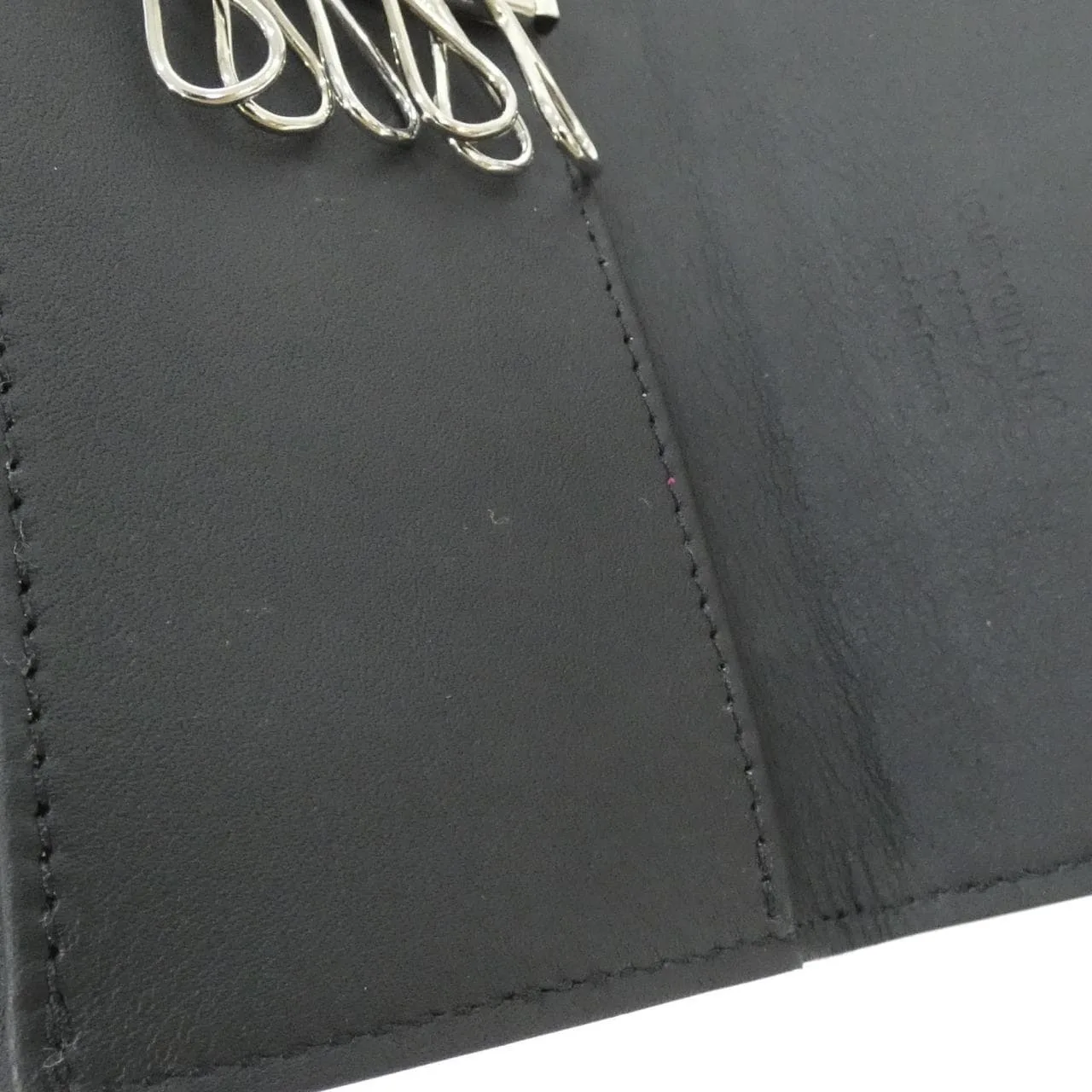 LOUIS VUITTON M14825 Key Case Monogram Black Monogram Rank A - Thumbnail 4