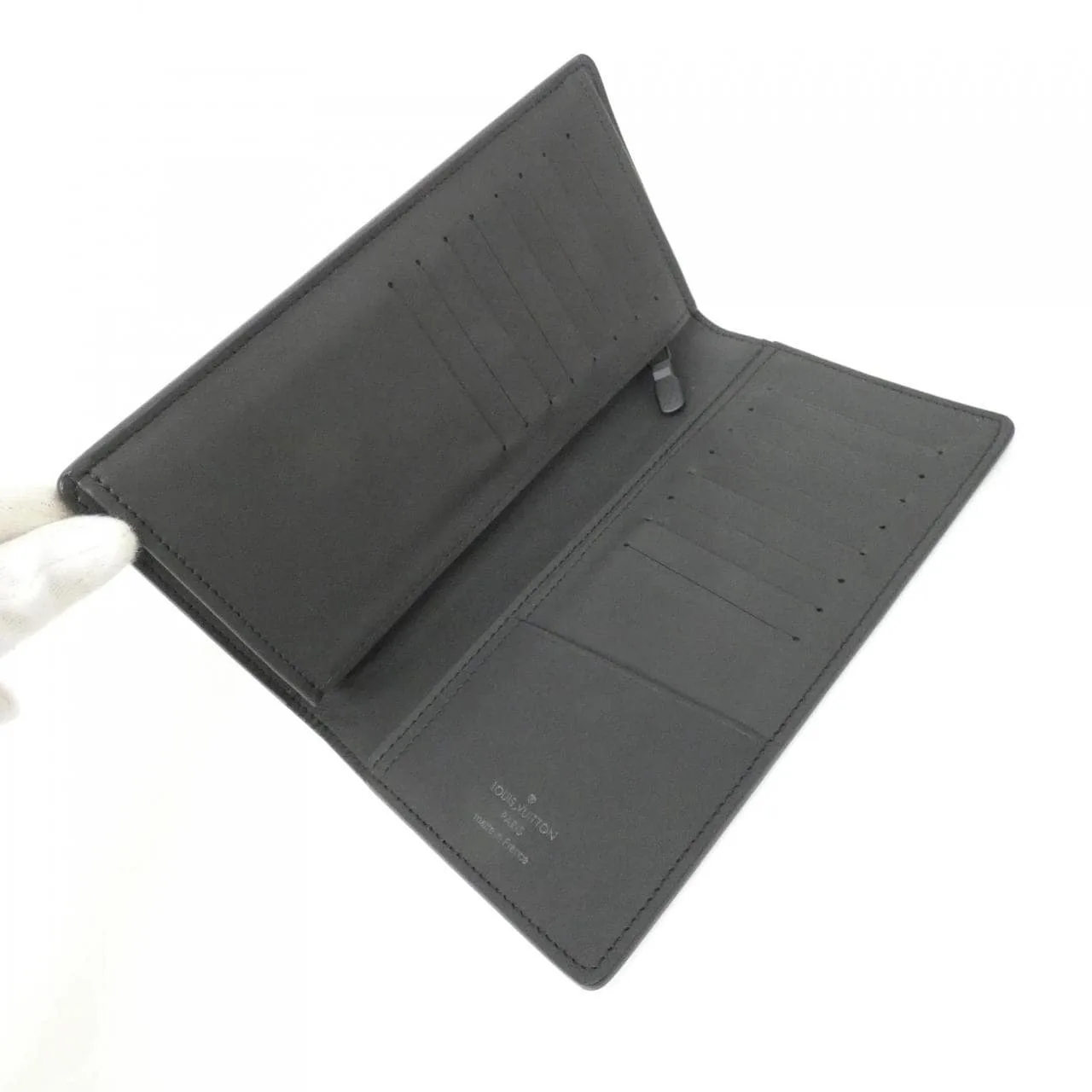 LOUIS VUITTON M62900 Wallet Monogram Black Monogram Rank A - Thumbnail 4