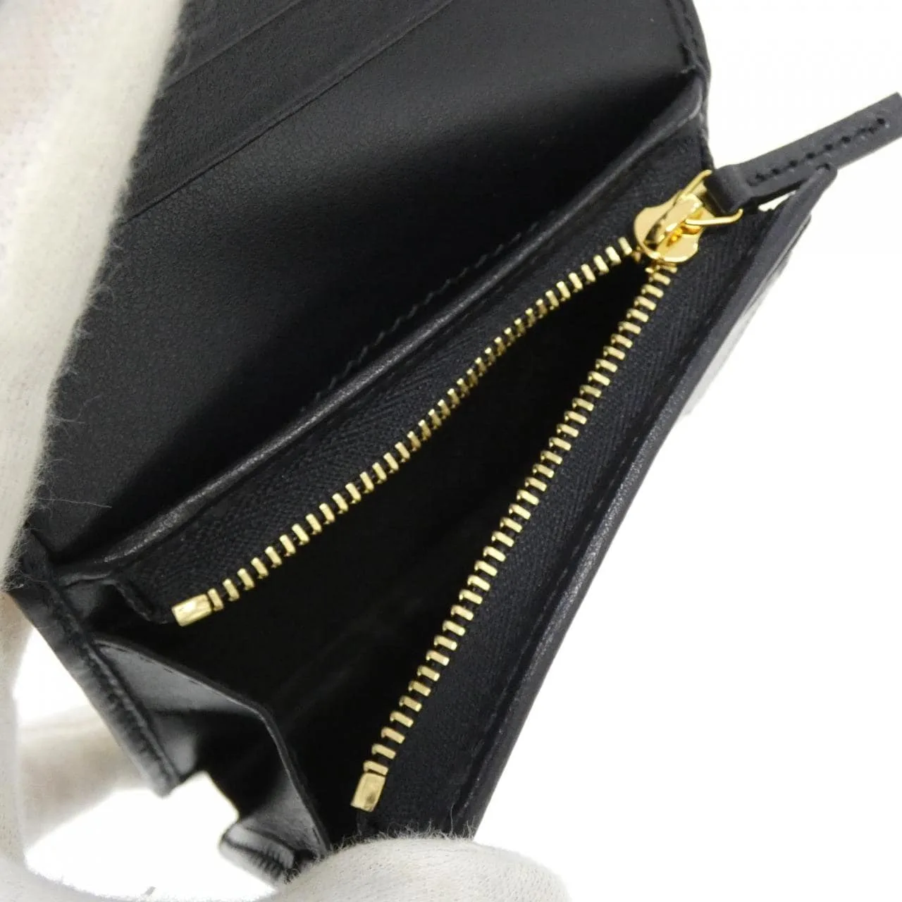 GUCCI 621887 H58AG Wallet Canvas Black Canvas Rank A - Thumbnail 5