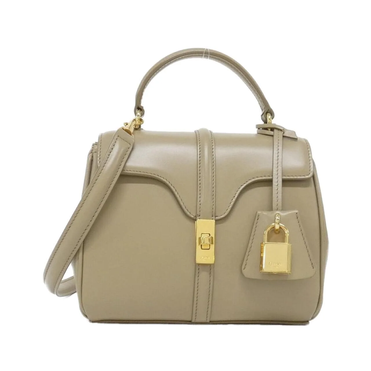 CELINE 16 197983BEY Handbag Black