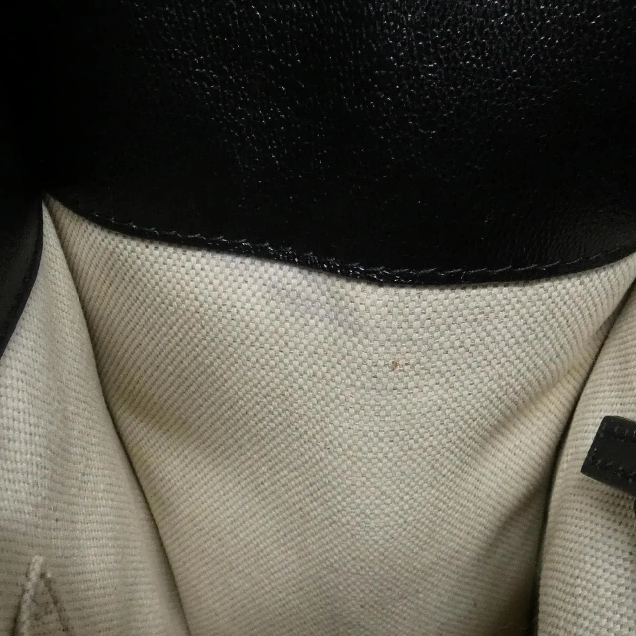 GUCCI Horsebit 1955 623694 1U10G Handbag Leather Black Leather Rank A - Thumbnail 8