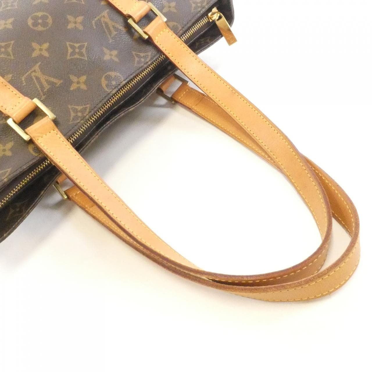 LOUIS VUITTON Caba Piano M51148 Handbag Monogram Black Monogram Rank B - Thumbnail 5