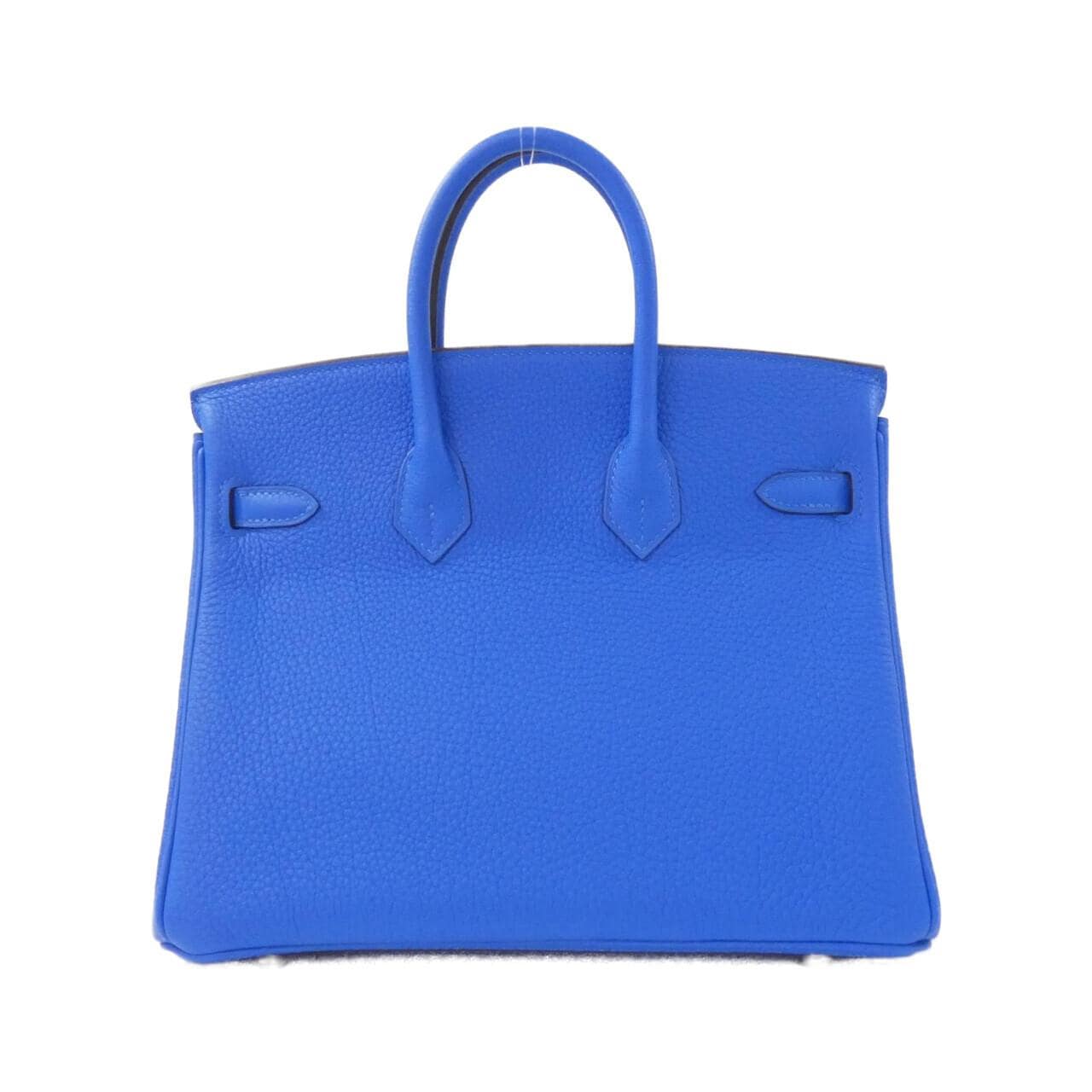 HERMES 041344CK Handbag Togo Blue Togo Leather - Thumbnail 2