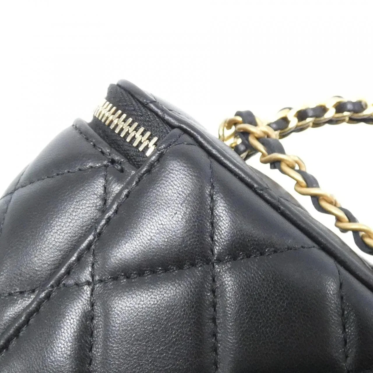 CHANEL Chanel 19 AP3012 Shoulder Lambskin Black Lambskin Rank A - Thumbnail 5