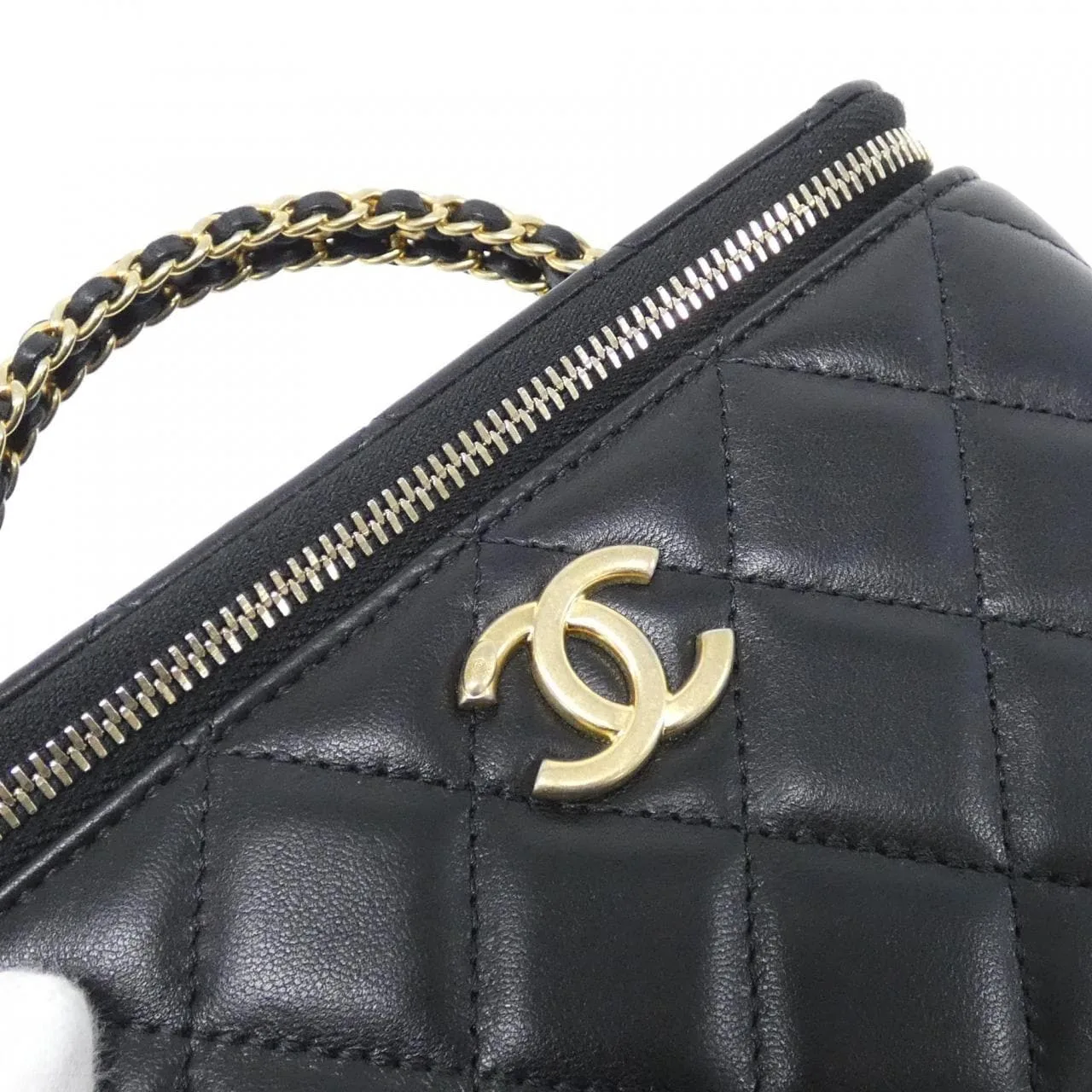 CHANEL Chanel 19 AP3012 Shoulder Lambskin Black Lambskin Rank A - Thumbnail 6